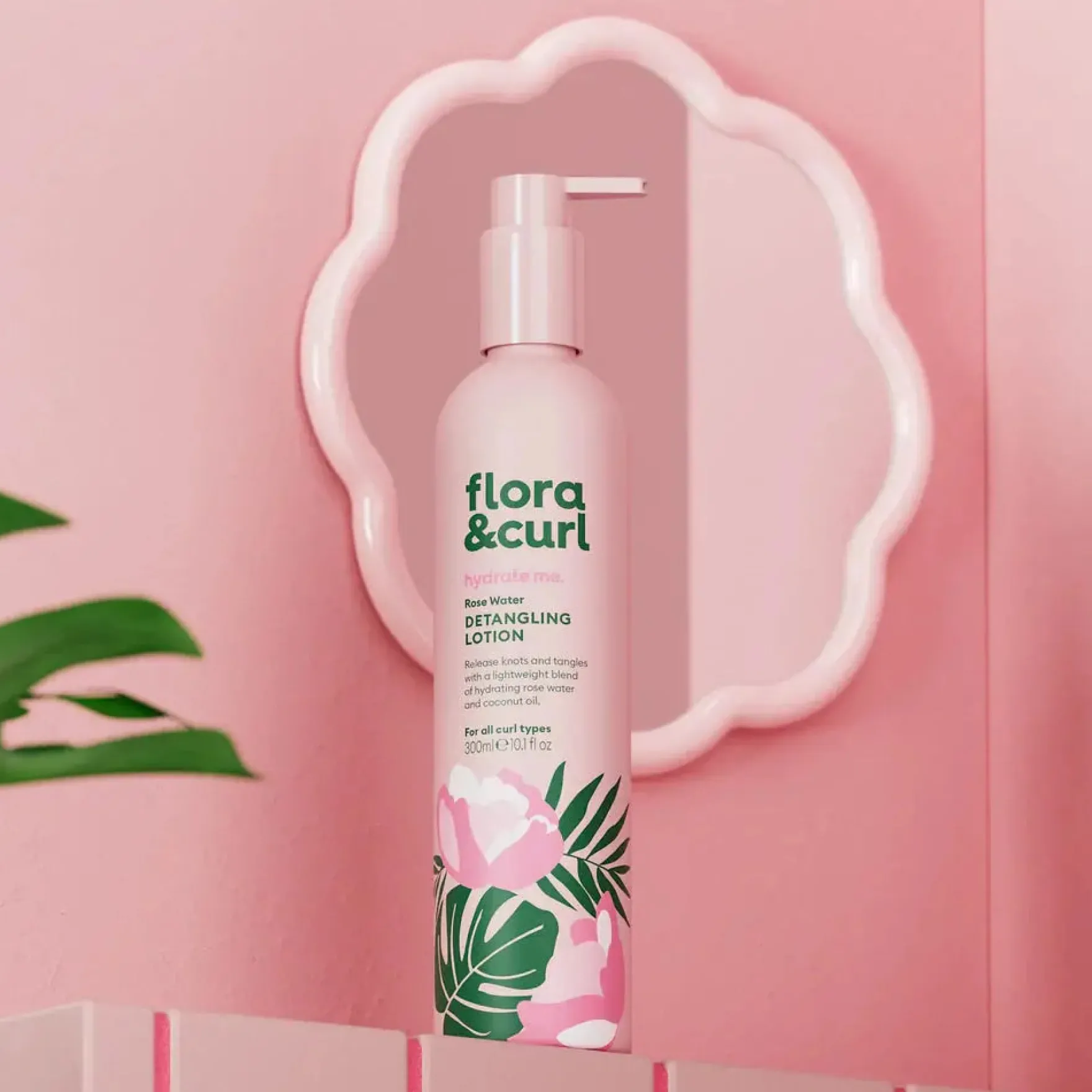Flora & Curl Detangling Lotion Rose Water