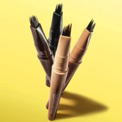 Fluffer Brow Brush Natural Brow Pen Dark Brown
