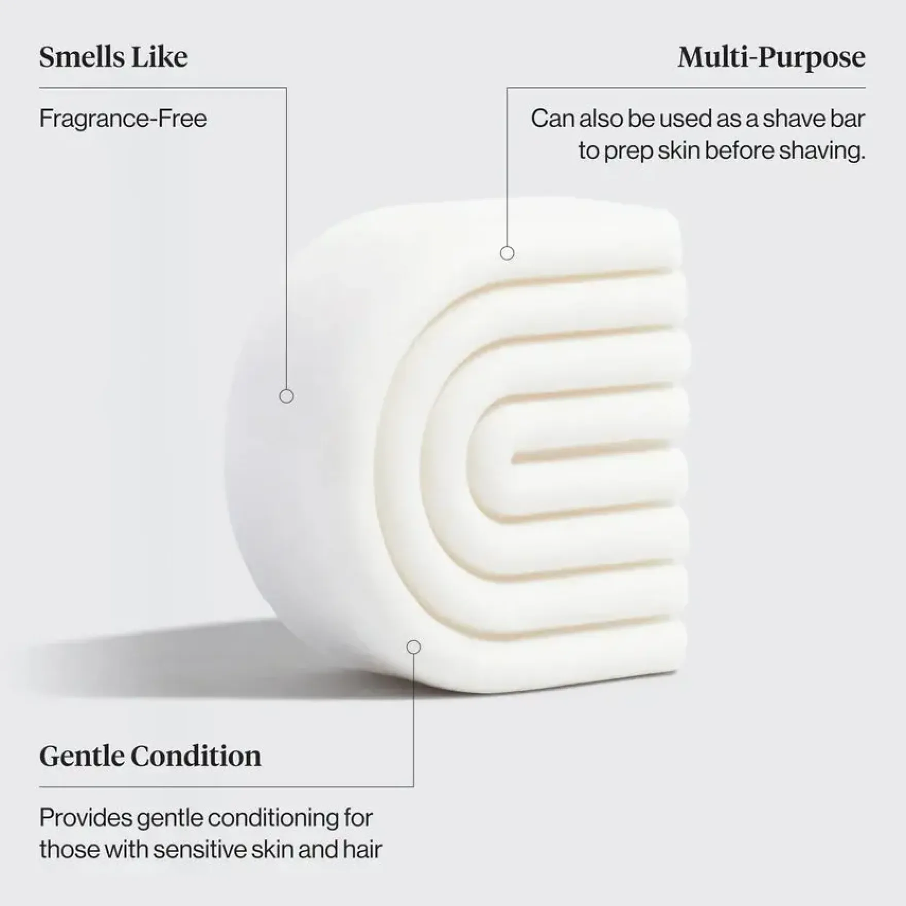 Fragrance Free Ultra Sensitive Shampoo & Conditioner Bar Set