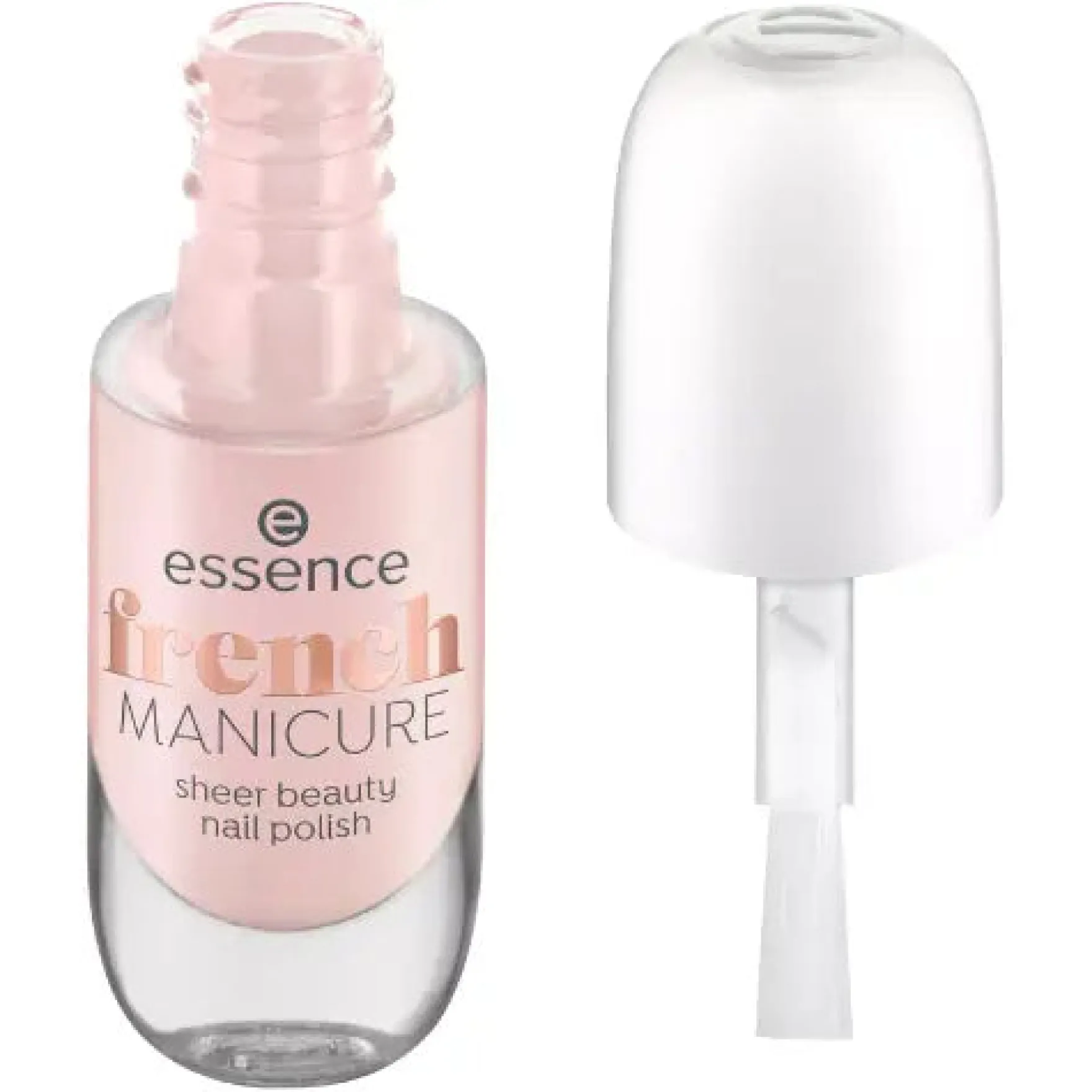 French Manicure Sheer Beauty Nail Polish 01 Peach Please!