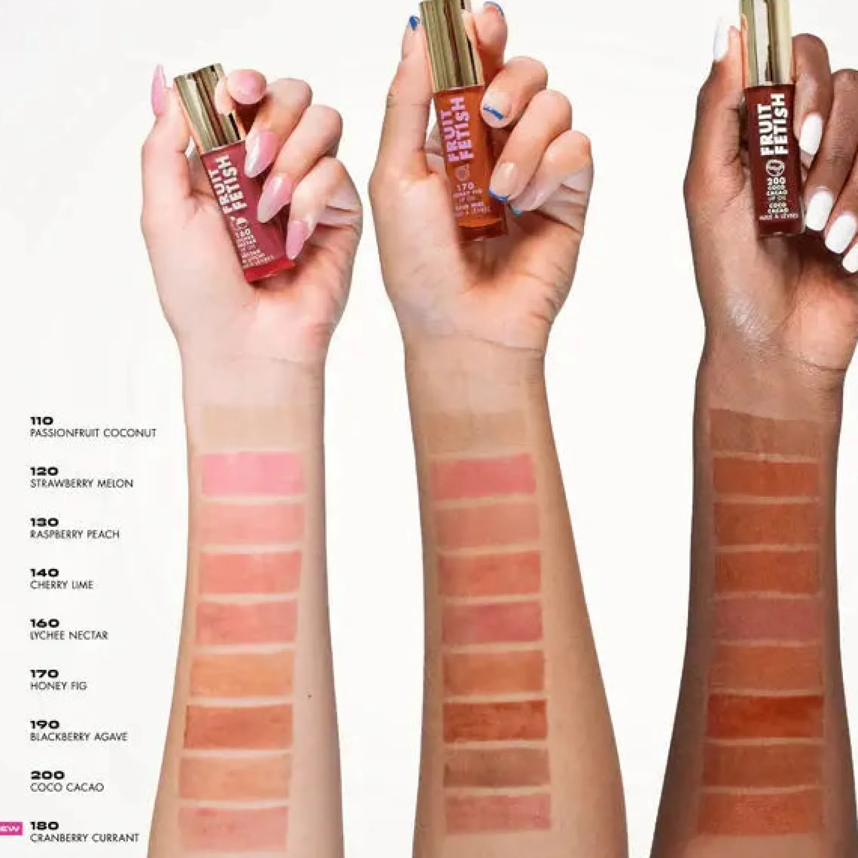 Fruit Fetish Lip Oils 180 Cranberry Currant