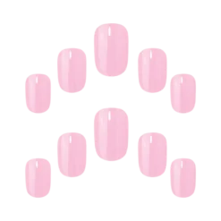 Gel Finish Perfect Pink Nails