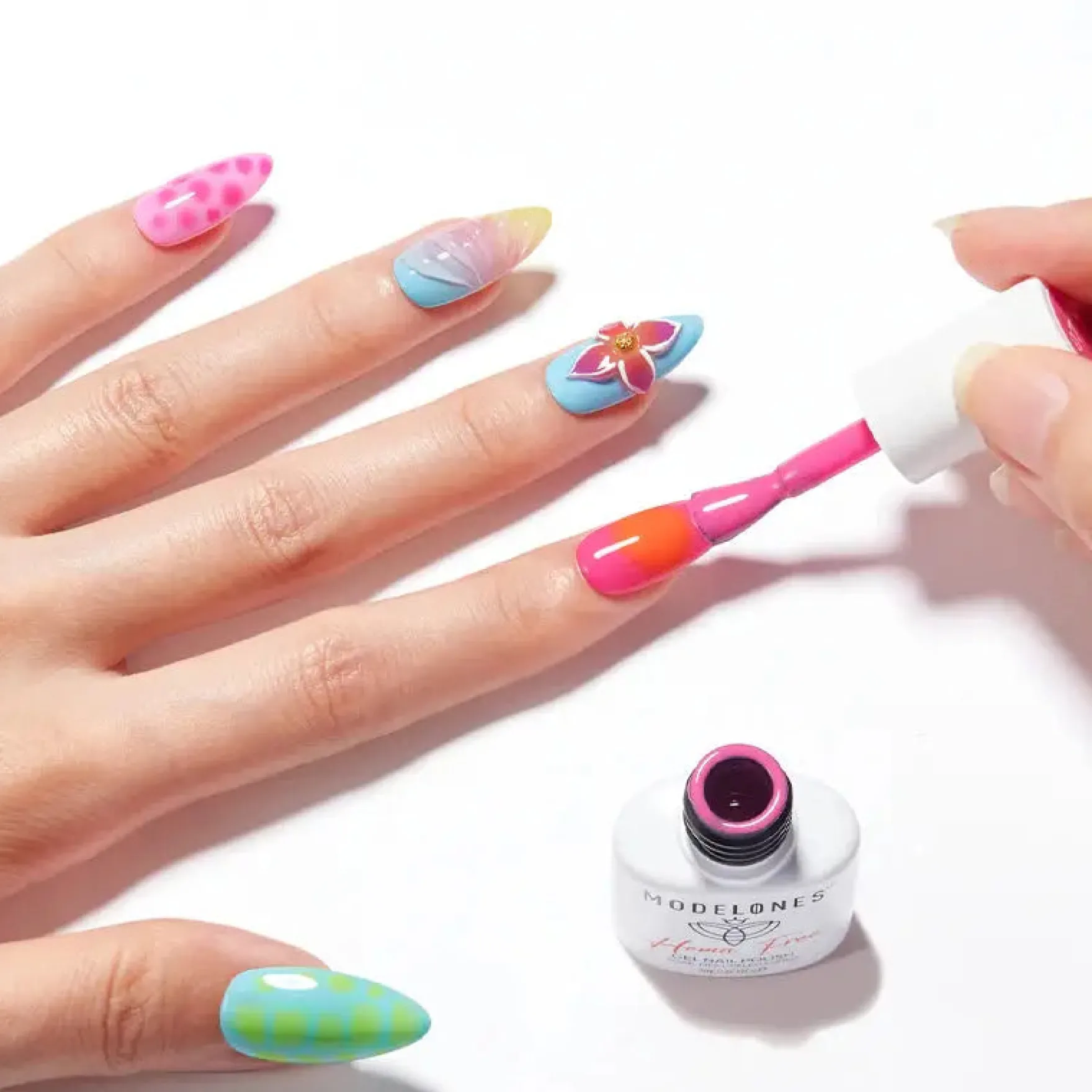 Gel Nail Polish Set Silent Storm