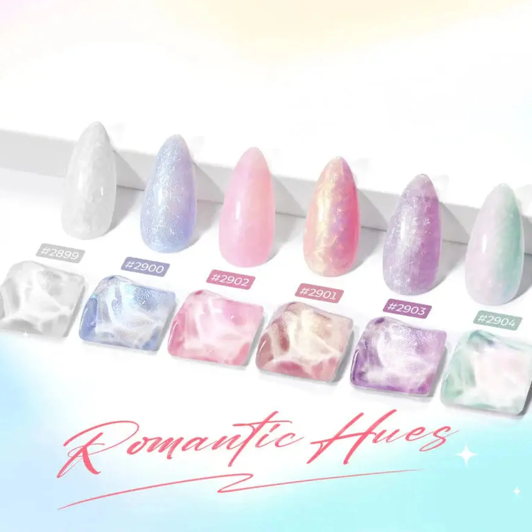 Gel Nail Polish Set Sugar Galaxy