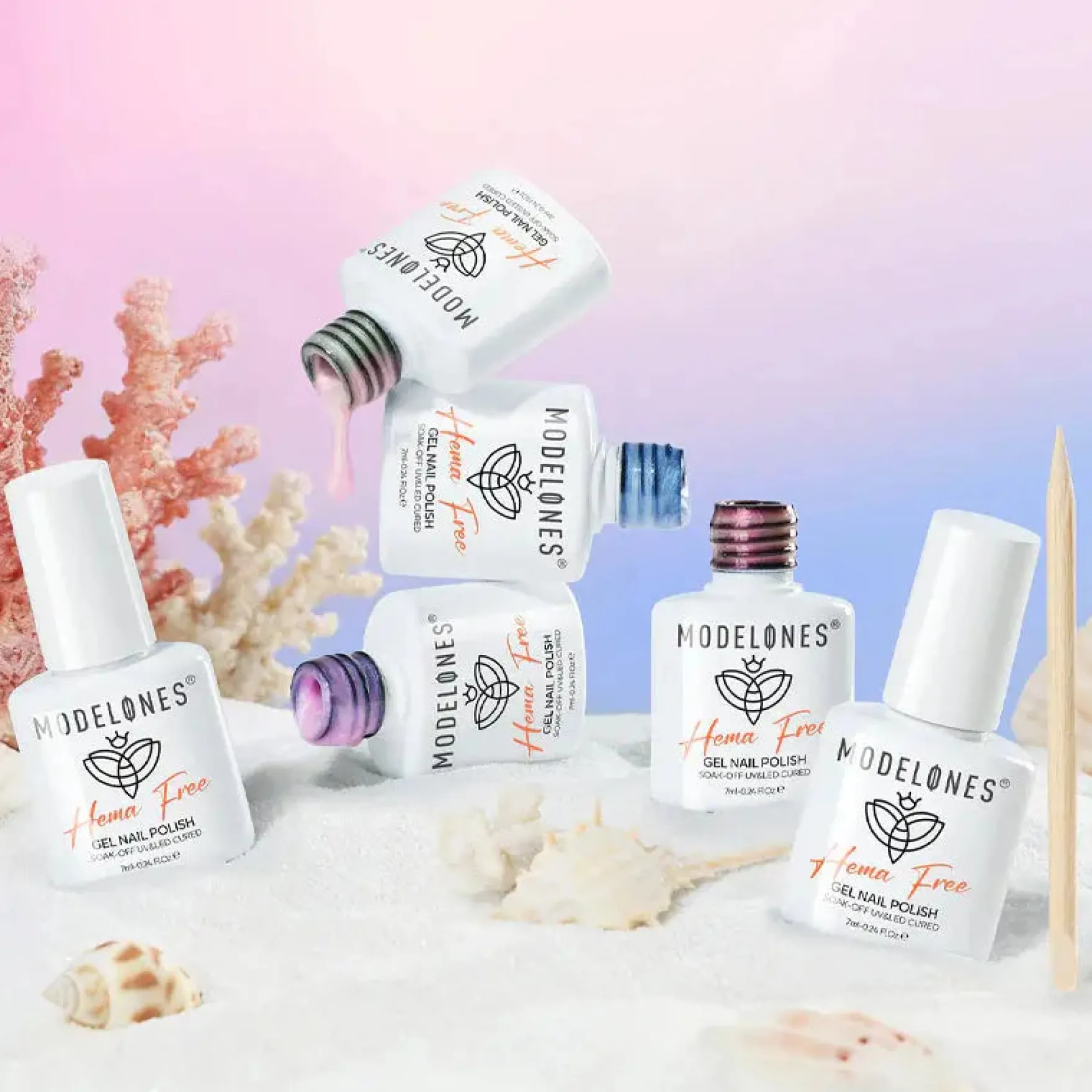 Gel Nail Polish Set Sugar Galaxy