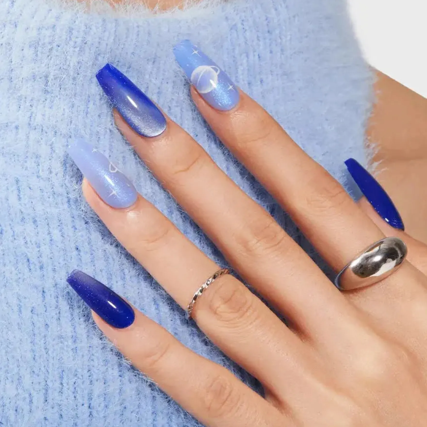 Gel Nail Polish Set Take My Blues Away