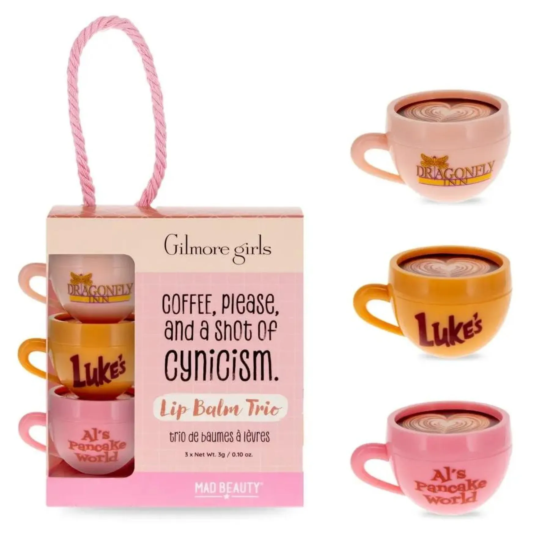 Gilmore Girls Lip Balm Trio