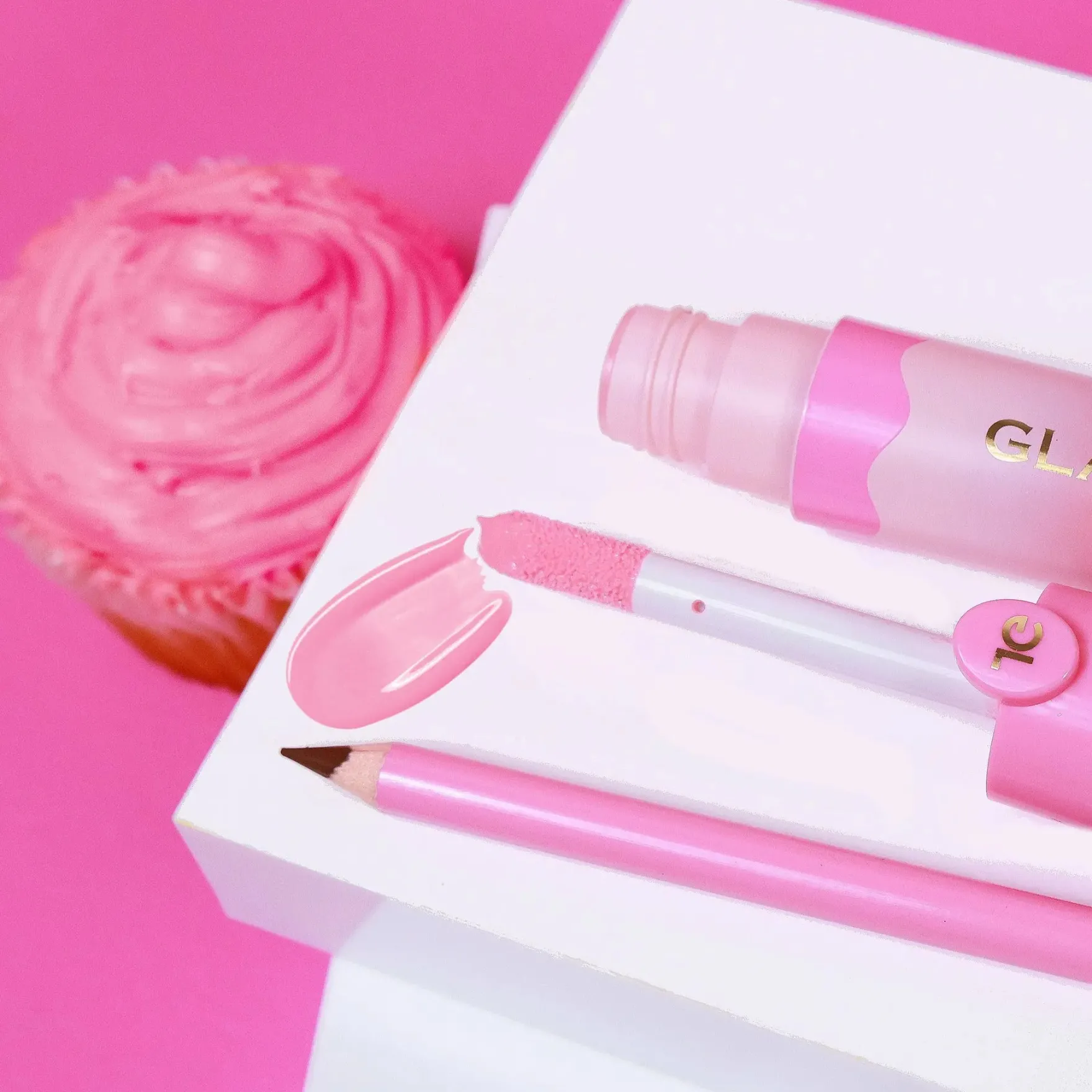 Glamlite Pink Frosting Lip Kit