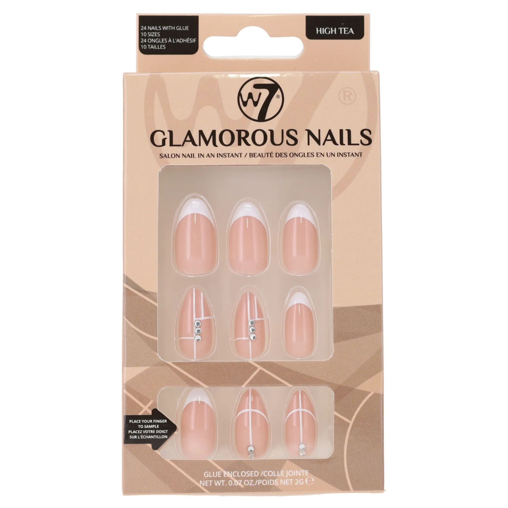 Glamorous Press-On Nails High Tea