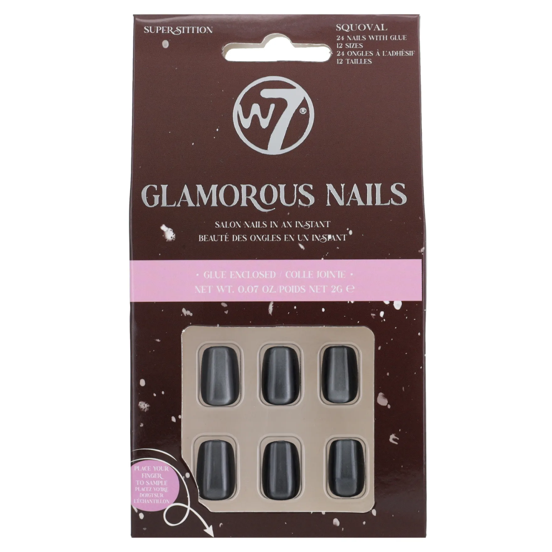 Glamorous Press-On Nails Superstition