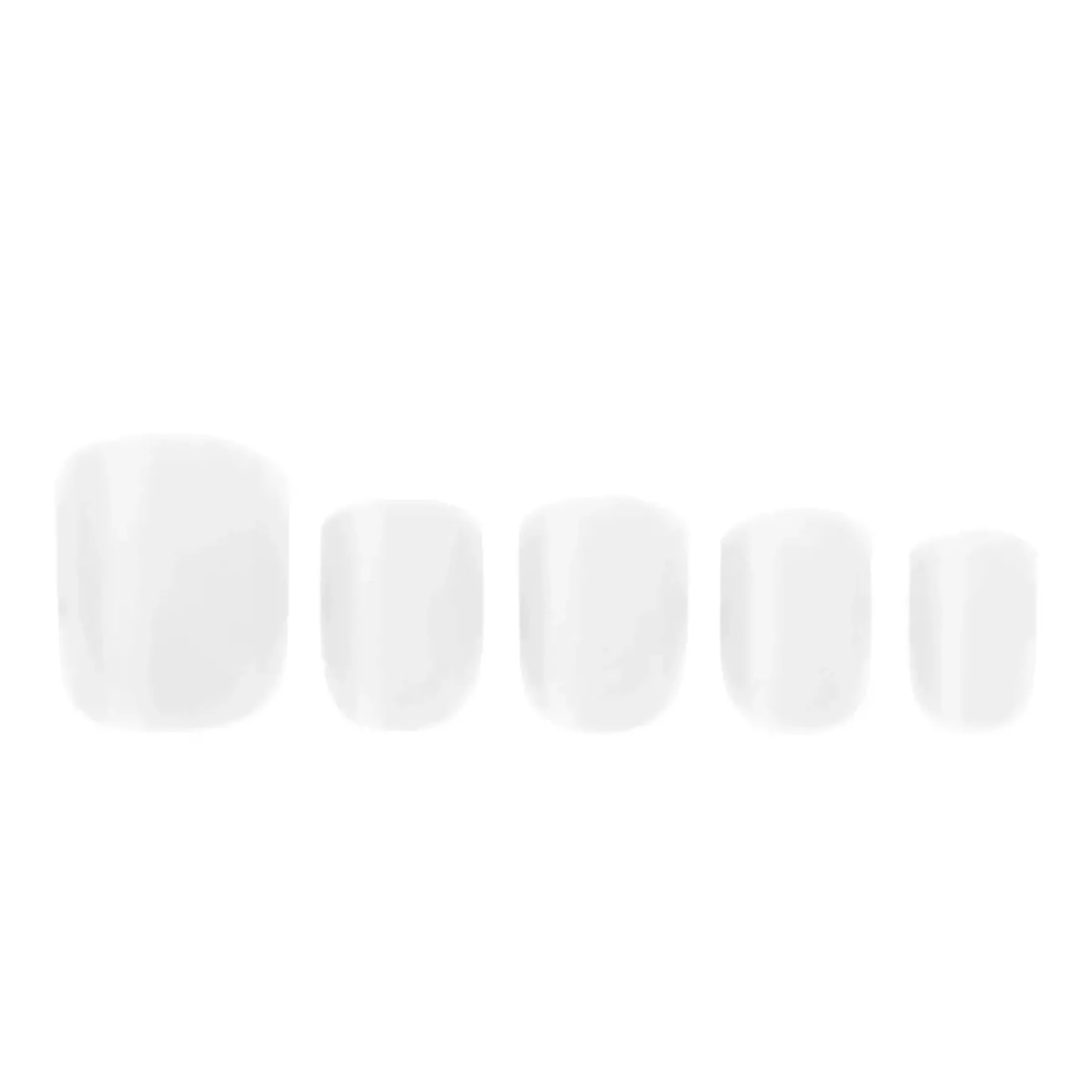Glamorous Press-On Nails White Lily