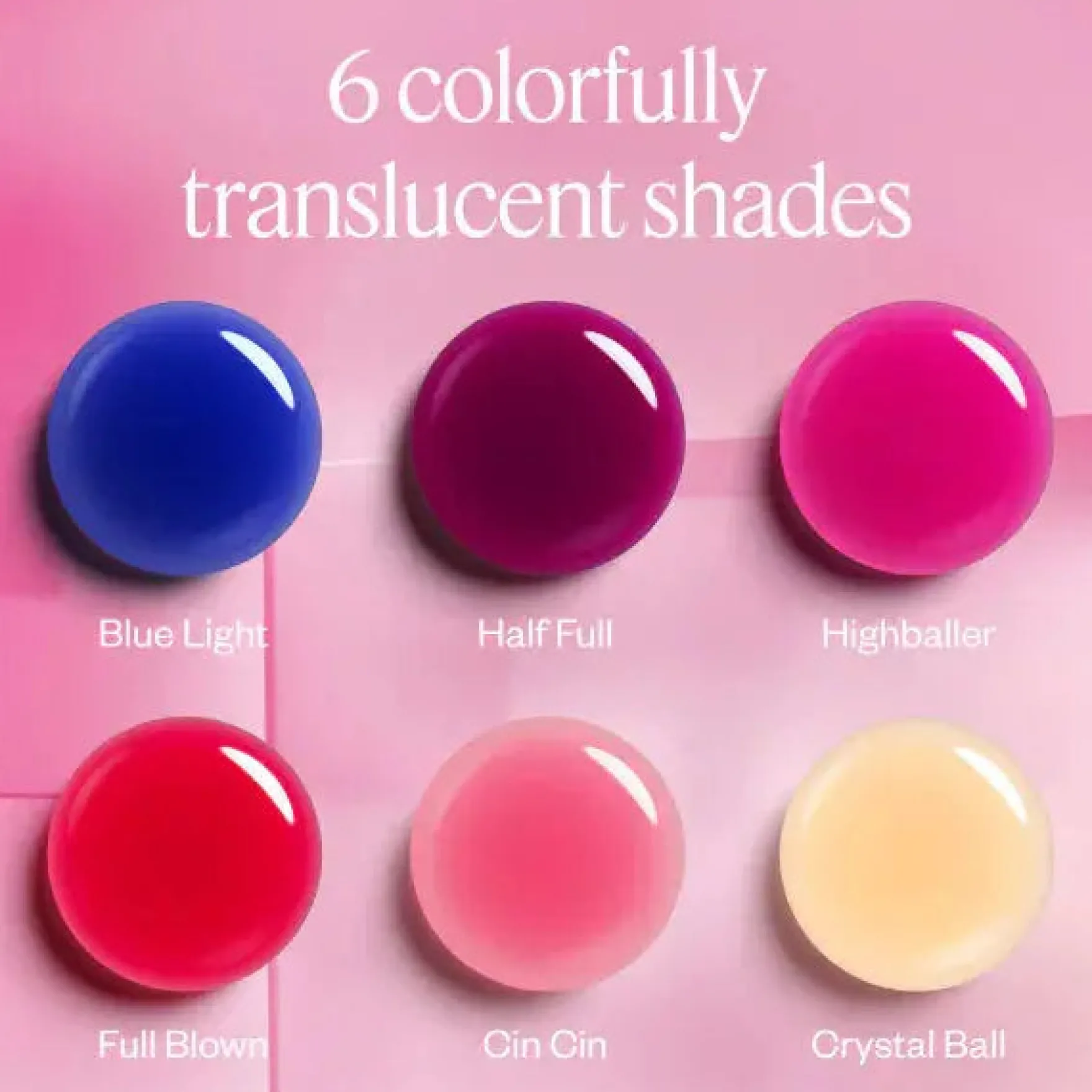 Glass Nails Collection 15 Full Blown