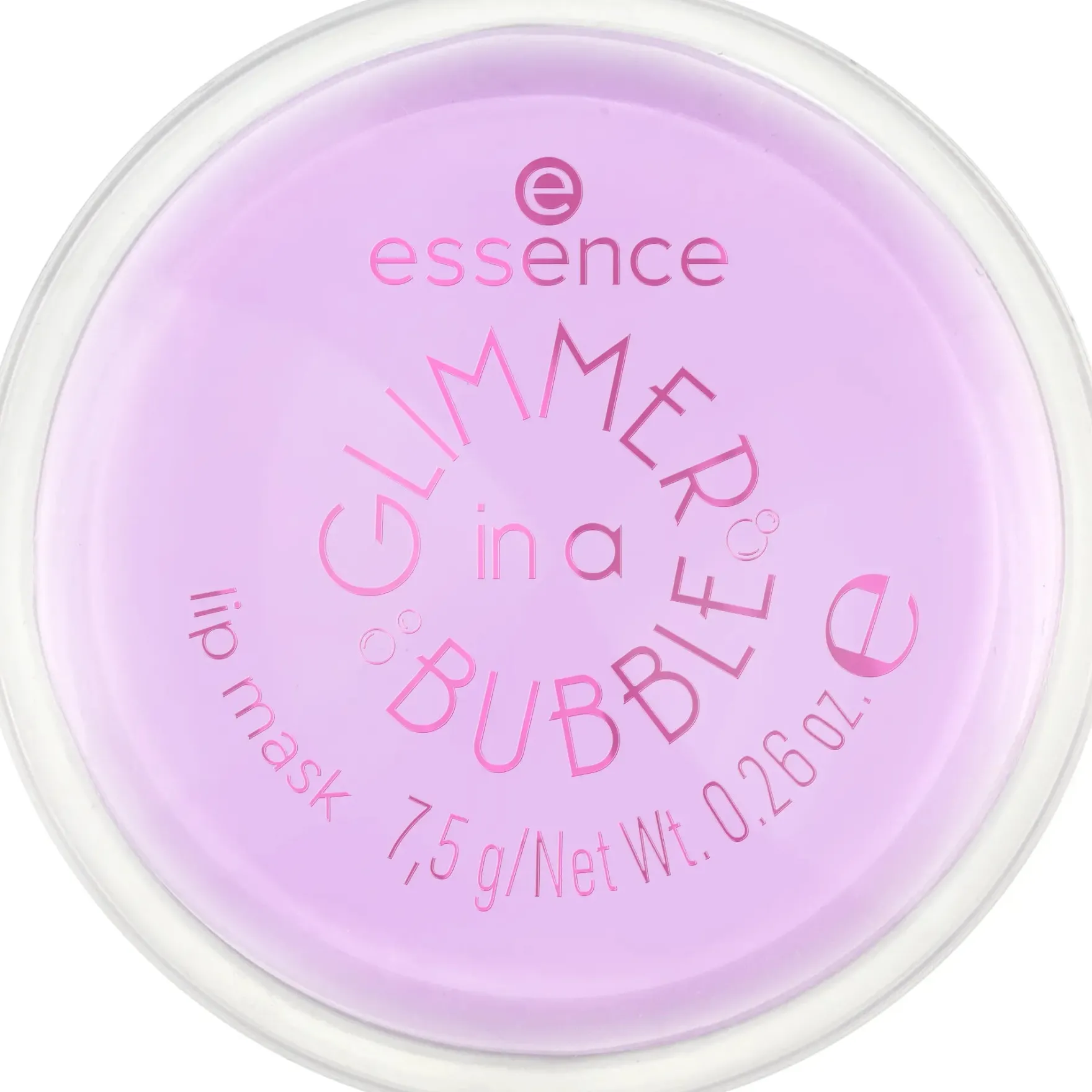 Glimmer In A Bubble Lip Mask 01 Kiss In A Bubble