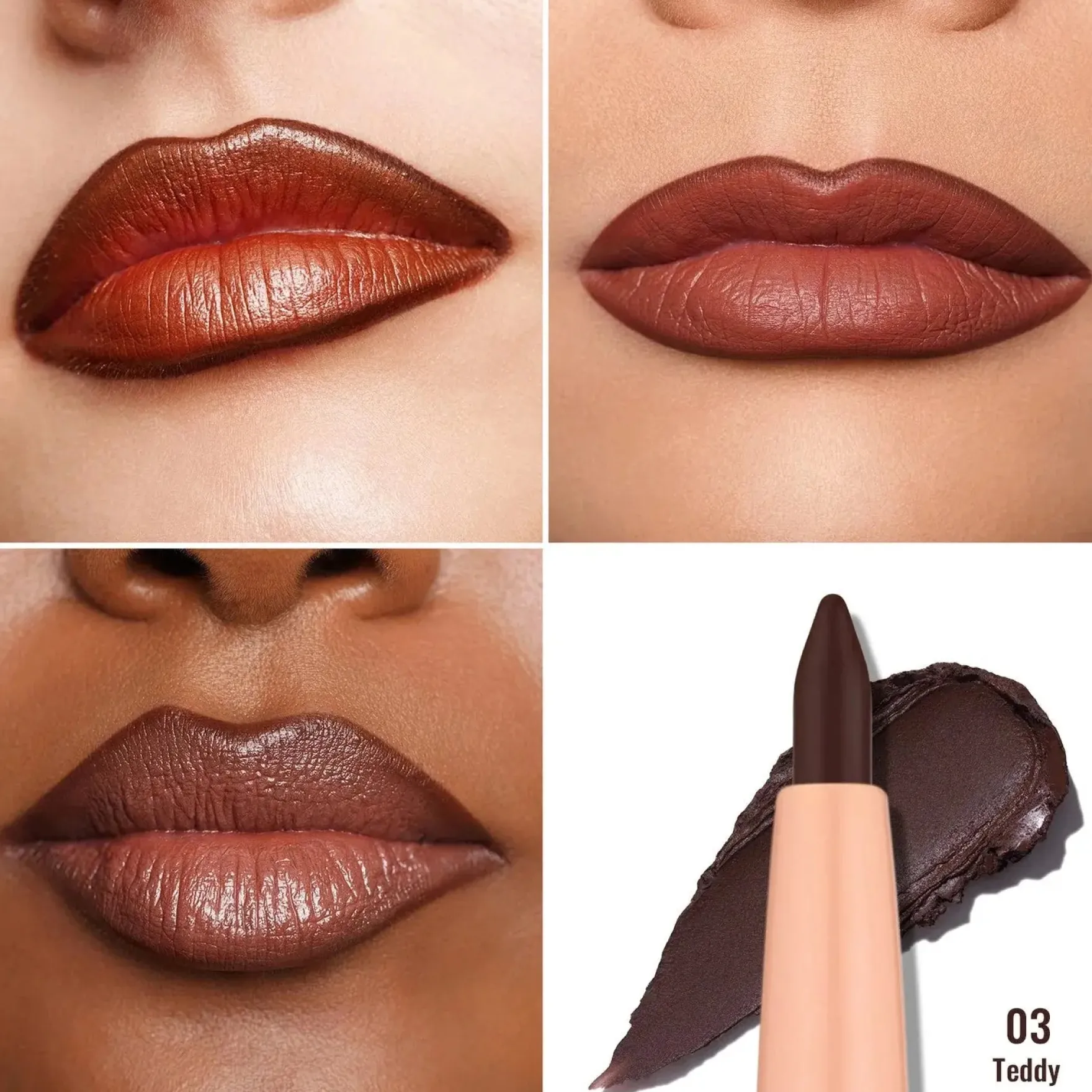 Glow Glamour Cream Lip Liner 03 Teddy