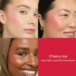 Glow Milk Liquid Shimmer Blush Cherry Ice