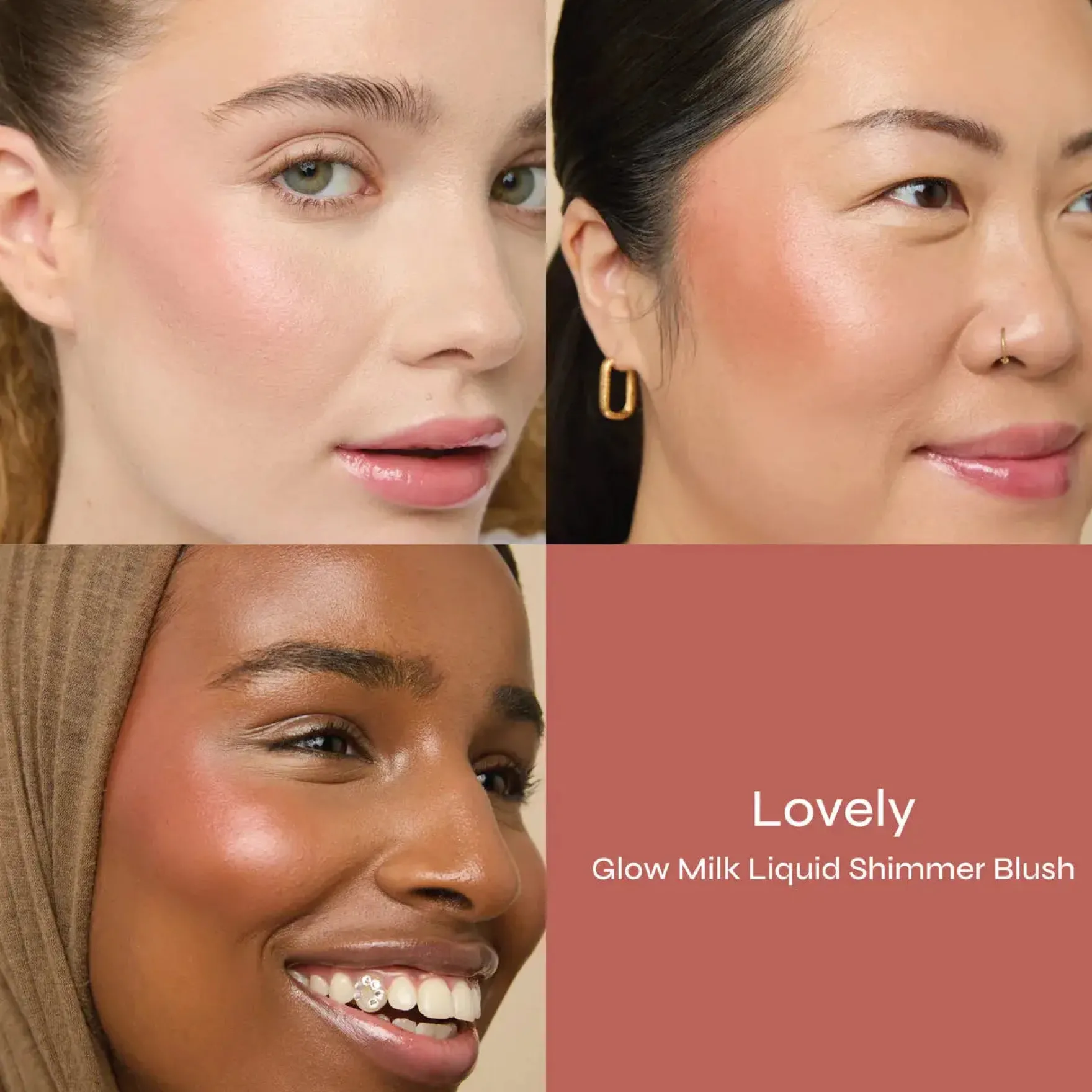 Glow Milk Liquid Shimmer Blush Lovely