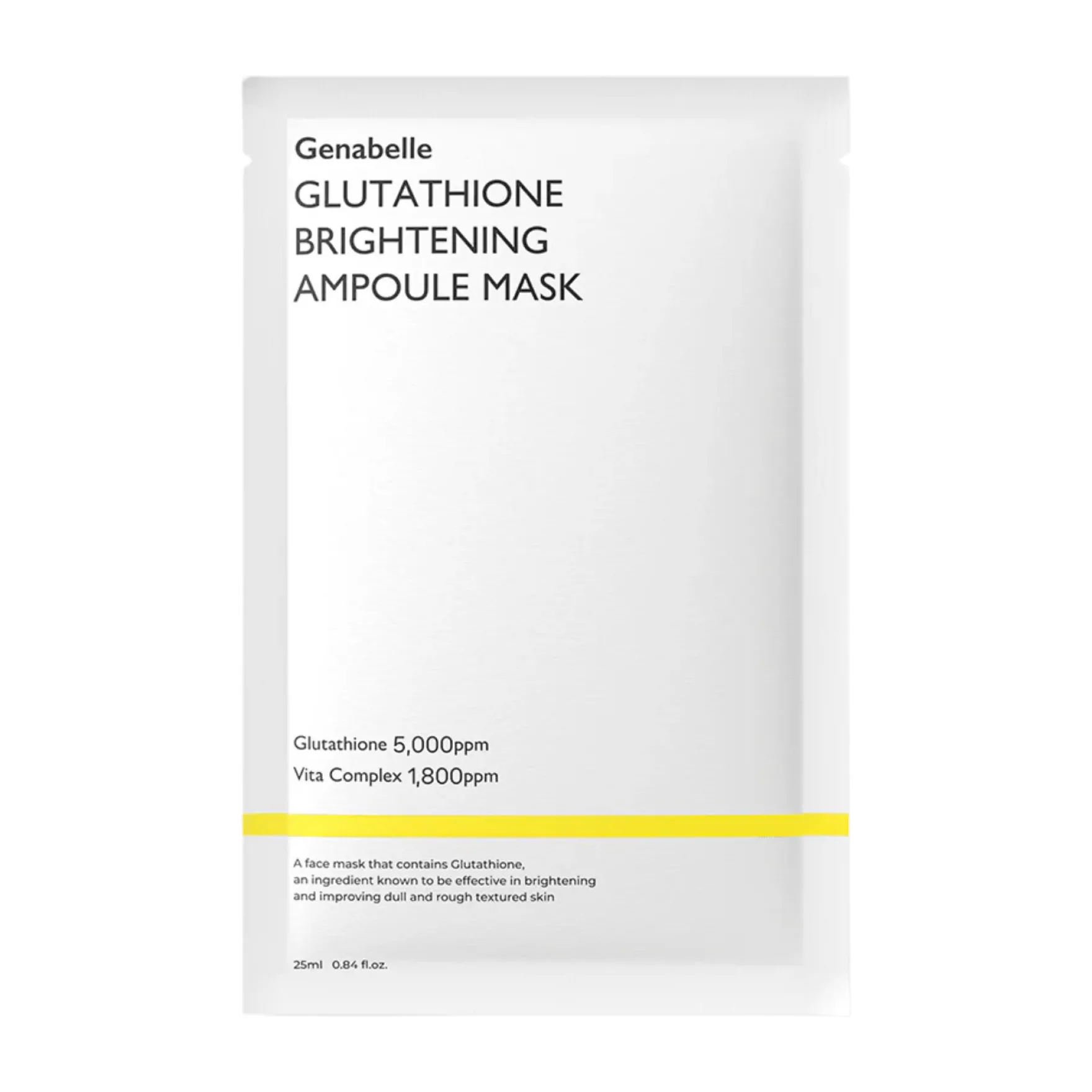 Glutathione Brightening Ampoule Mask