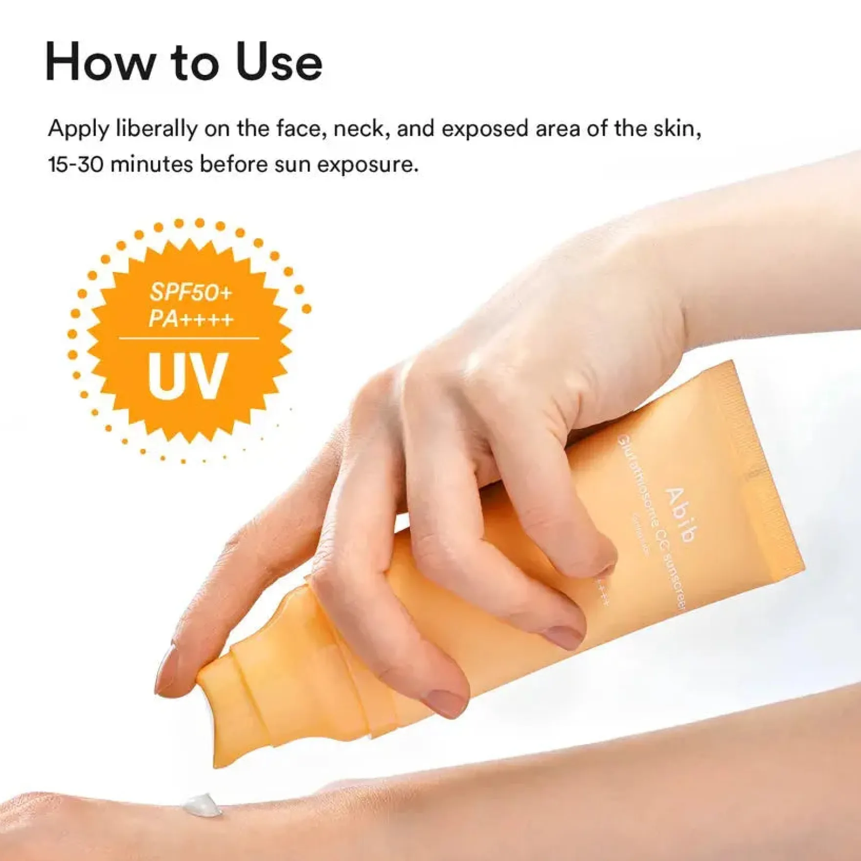 Glutathiosome CC Sunscreen Toning Tube