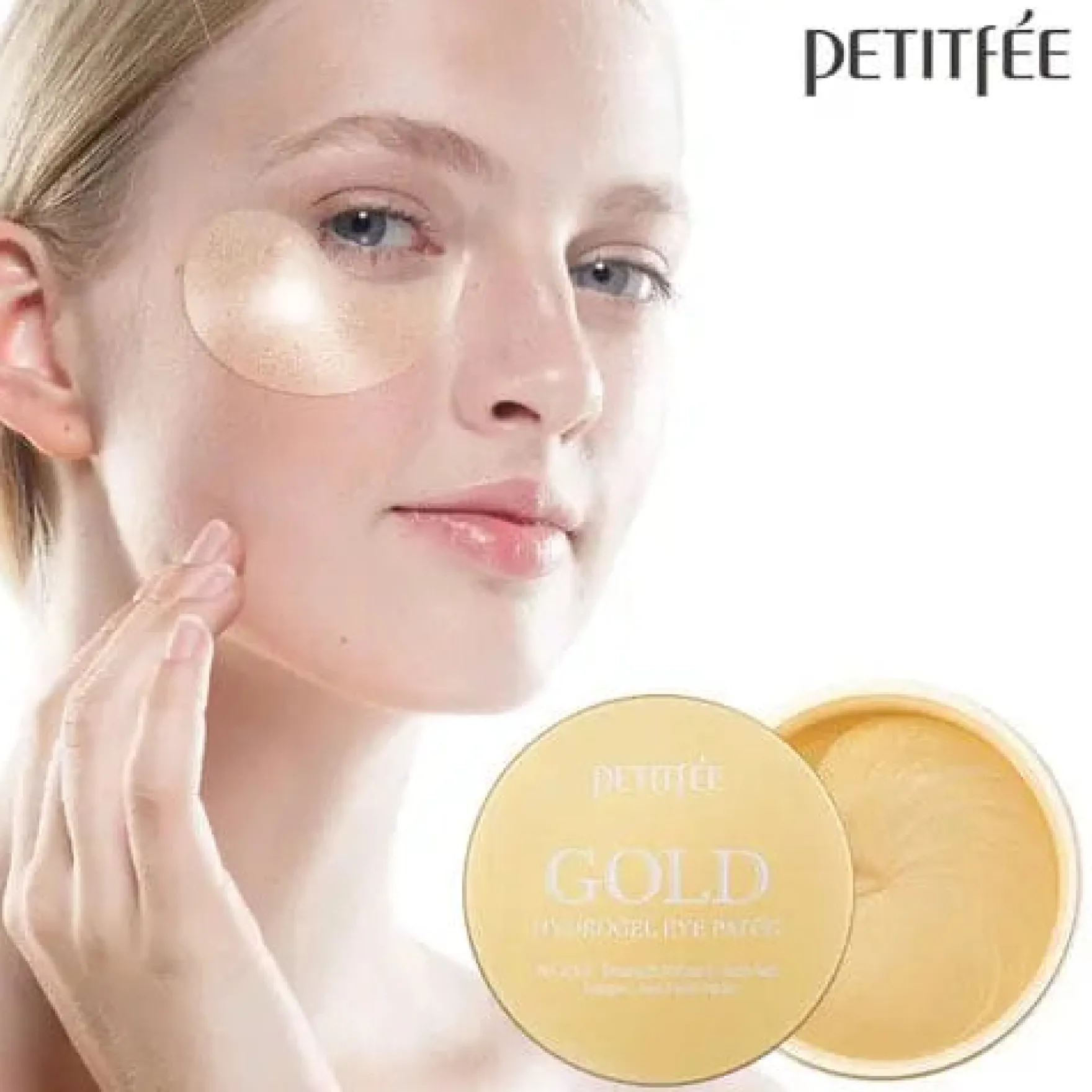 Goldhydrogel -Augenklappe
