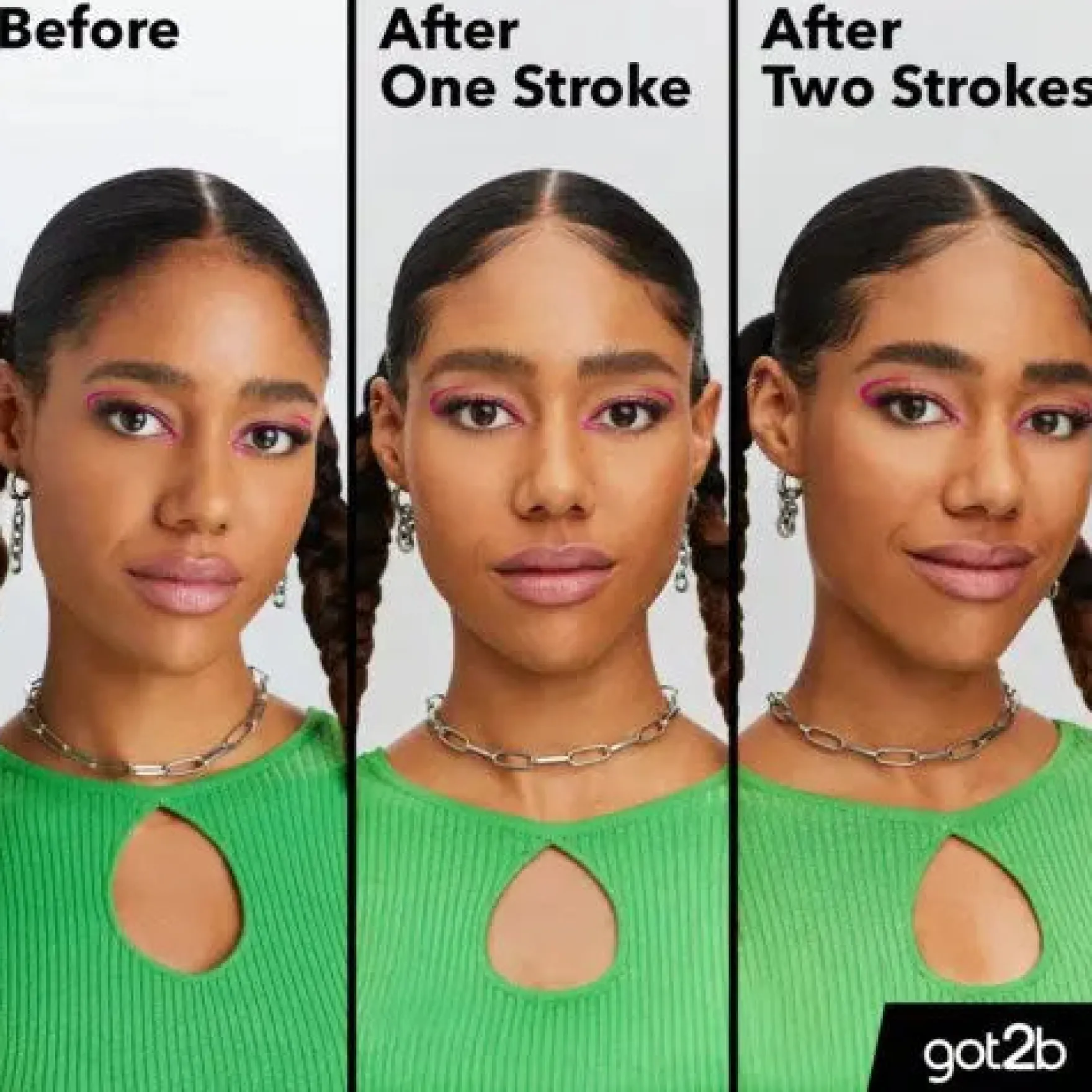 Got2b Glued 4 Brows & Edges Tinted Gel Black
