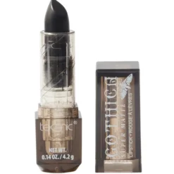 Gothica Black Velvet Matte Black Lipstick