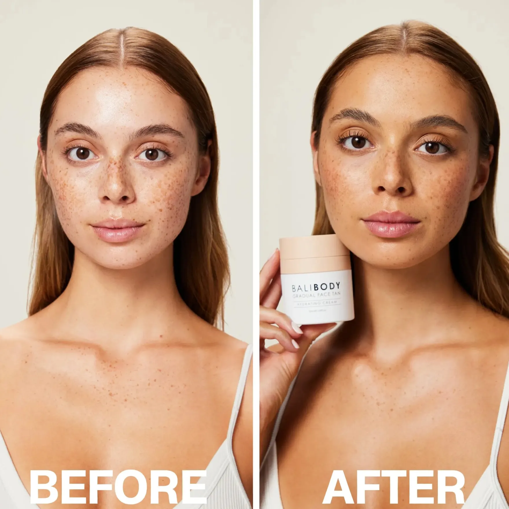 Gradual Face Tan