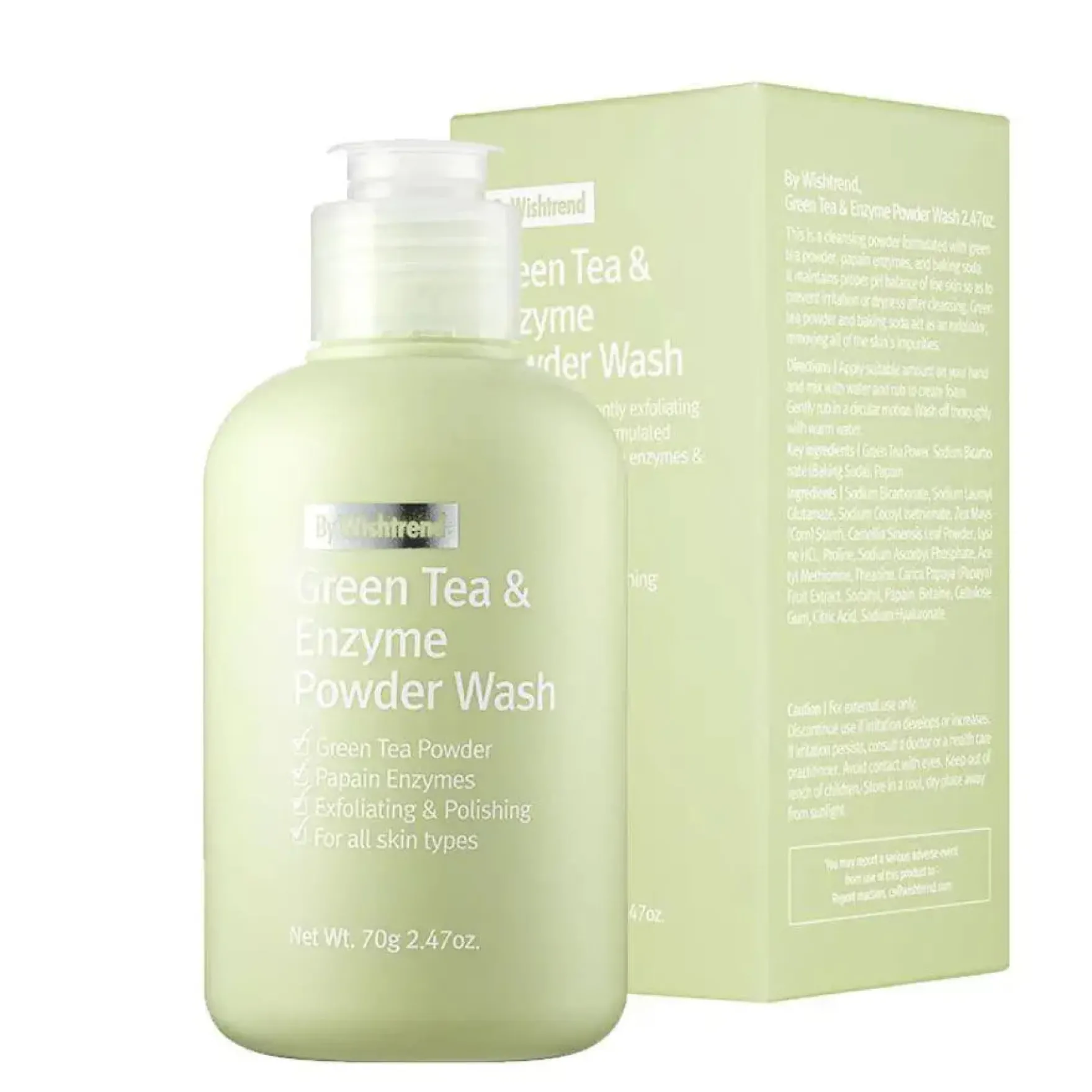 Green Tea & Enzyme Powder Wash