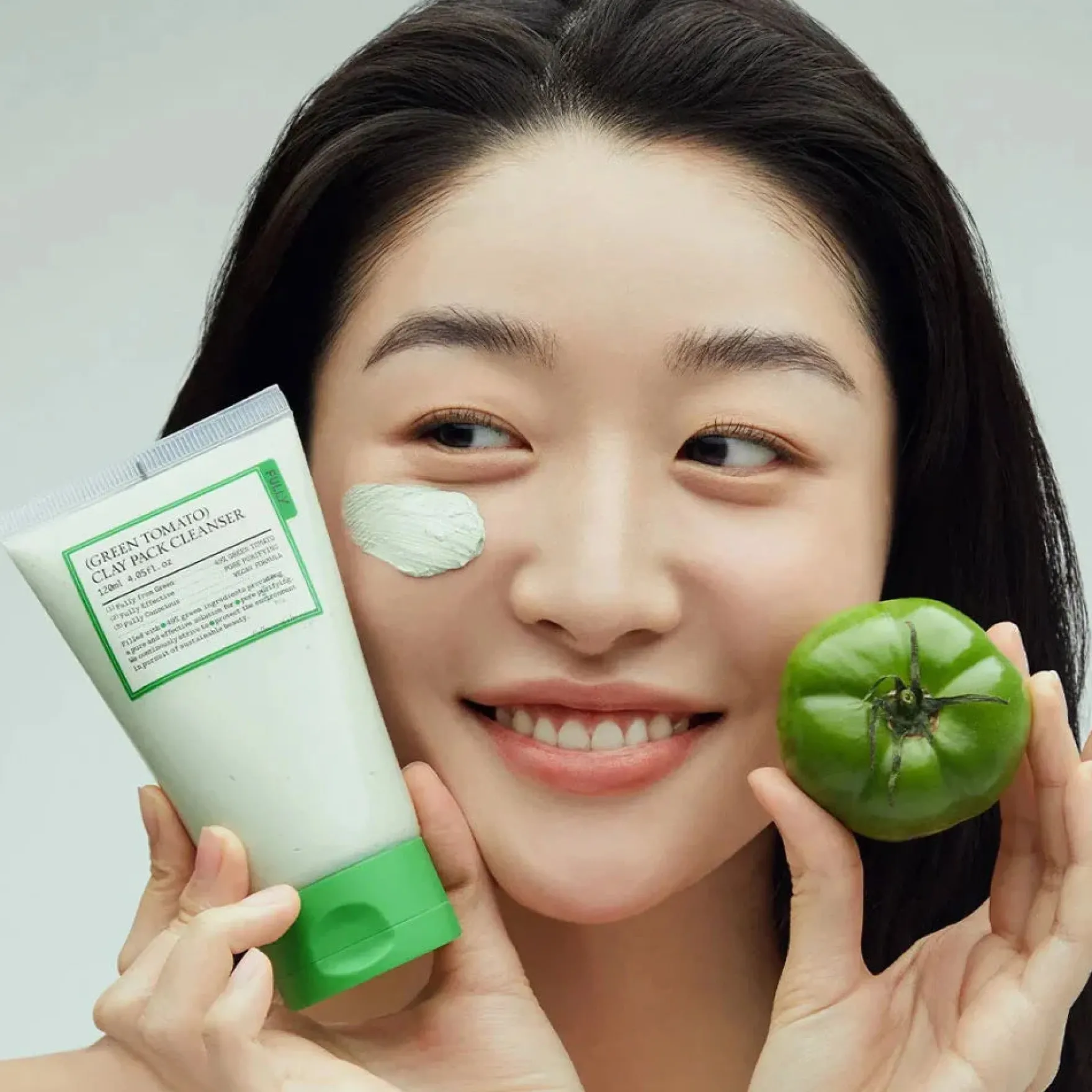 Green Tomato Clay Pack Cleanser Mini