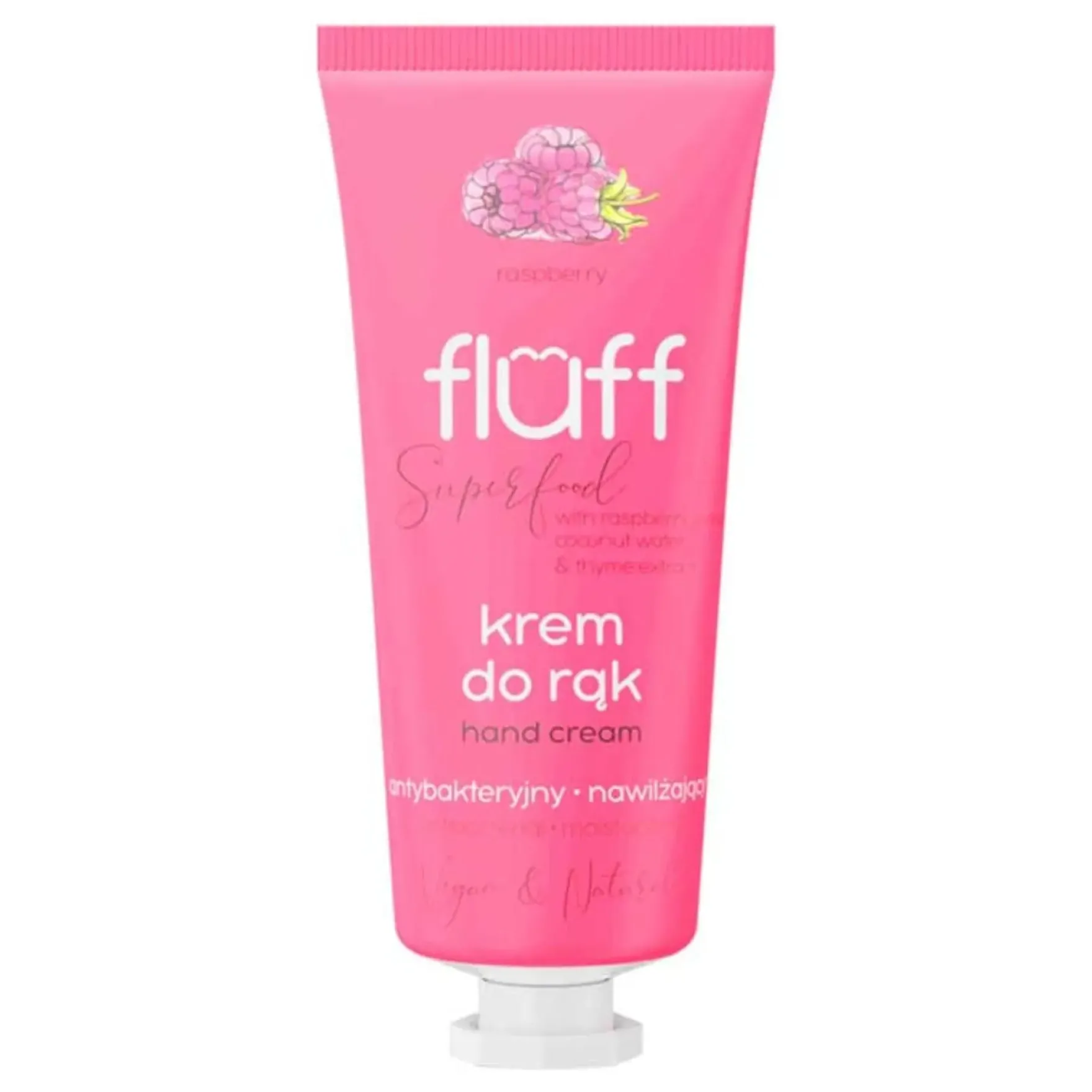 Hand Cream Antibacterial & Moisturizing Raspberry