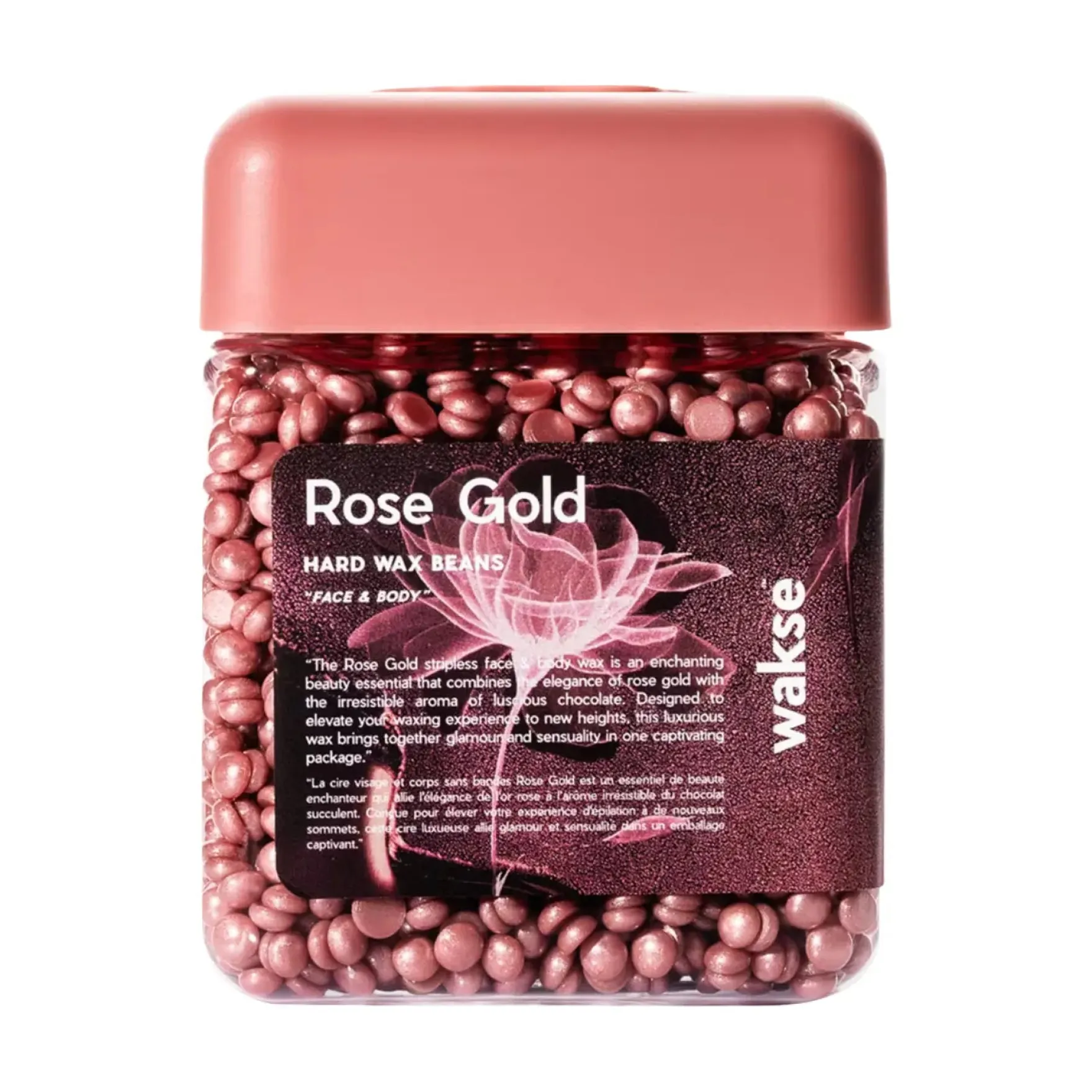 Hard Wax Beans Rose Gold Small