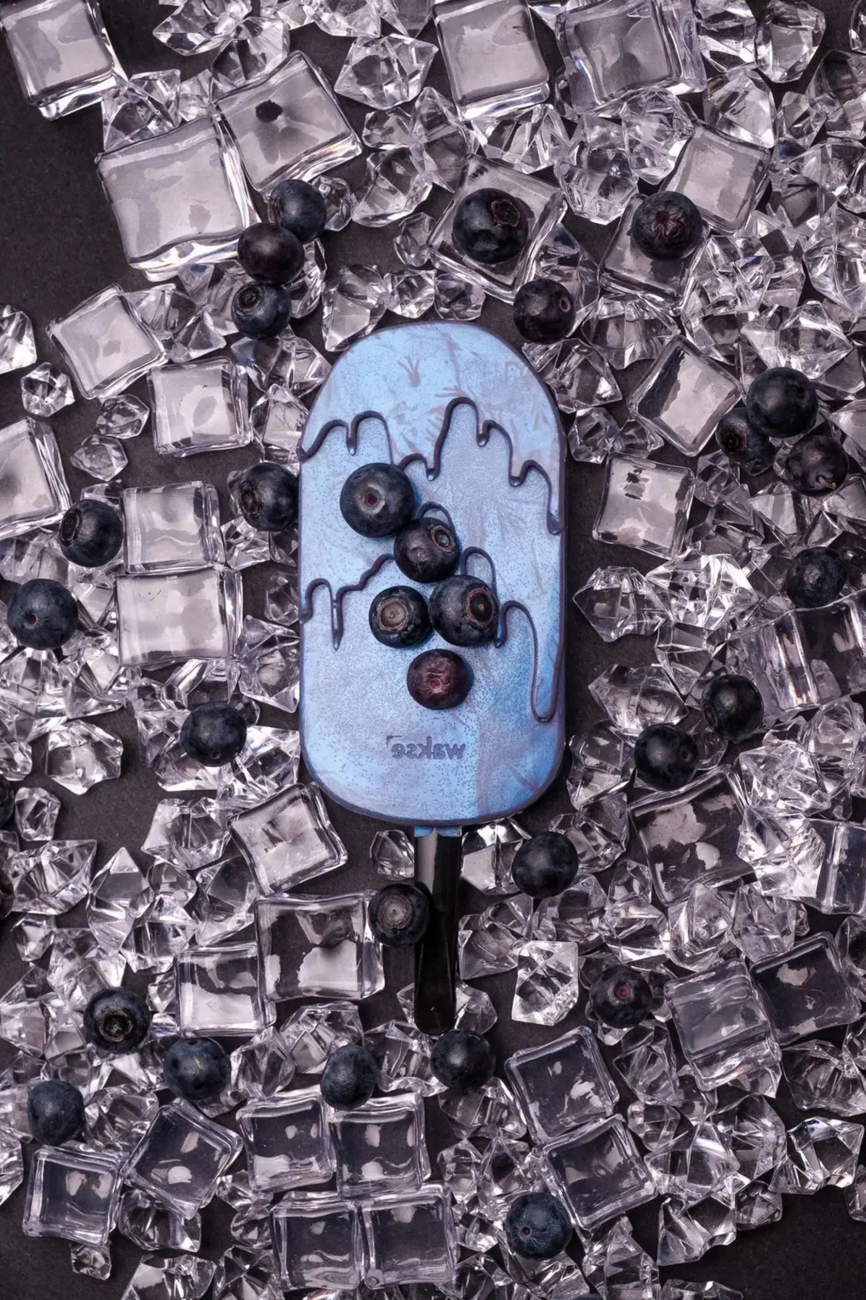 Hard Wax Popsicles Blueberry
