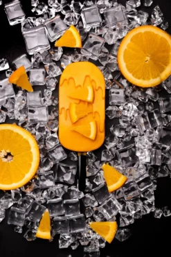 Hard Wax Popsicles Orange Cream