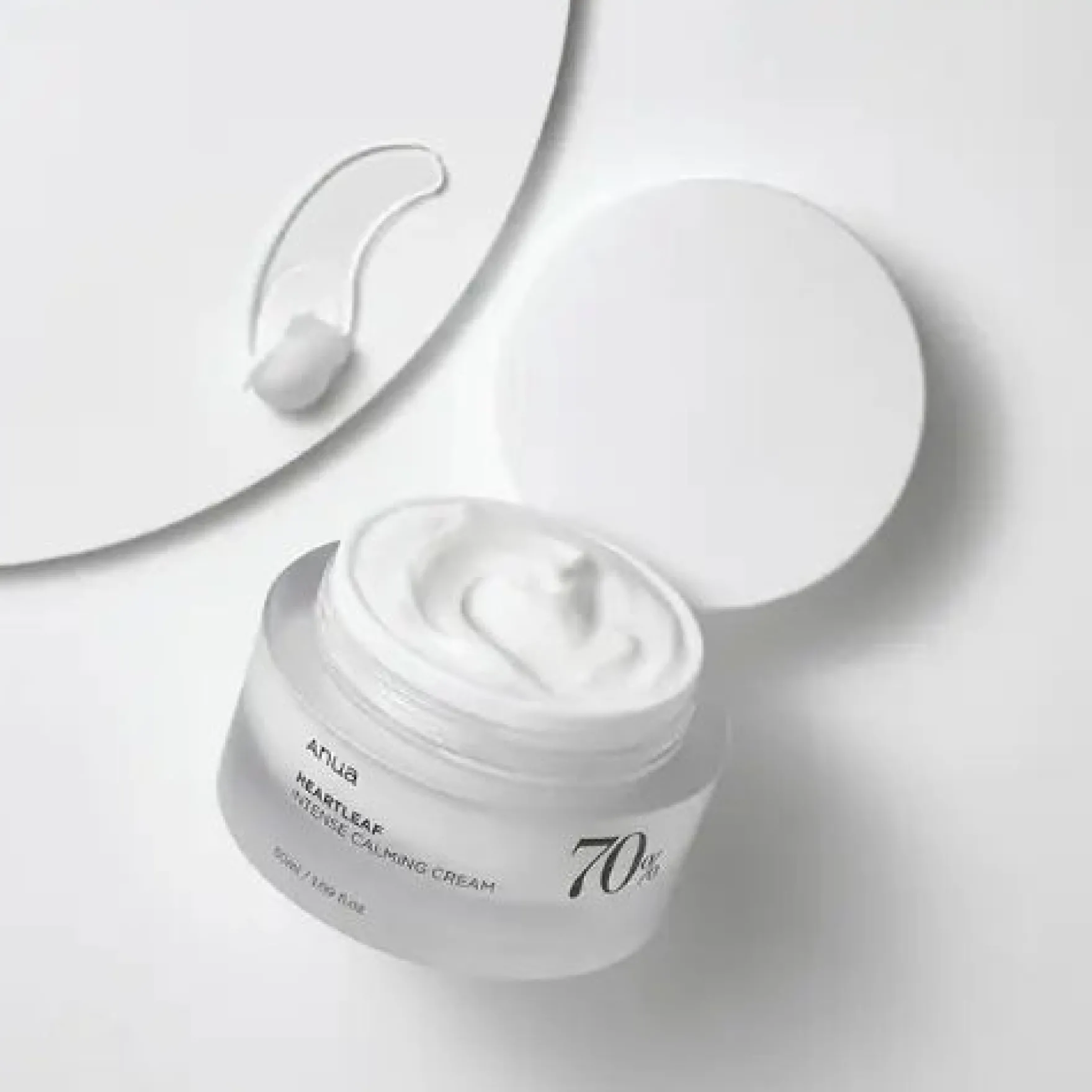 Heartleaf 70% Intense Calming Cream 10 ml.