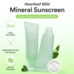 Heartleaf Mild Sunscreen Relief Tube