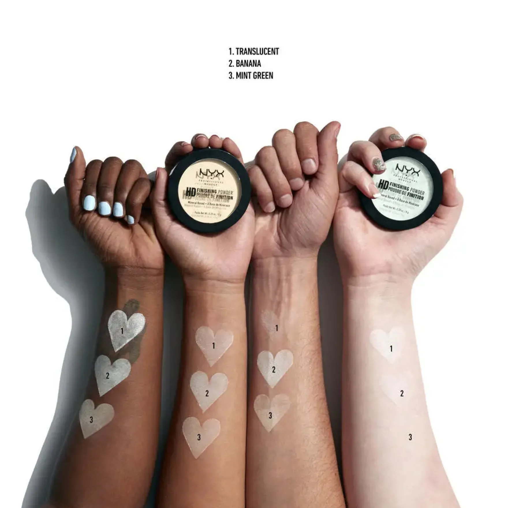 High Definition Finishing Powder Banana