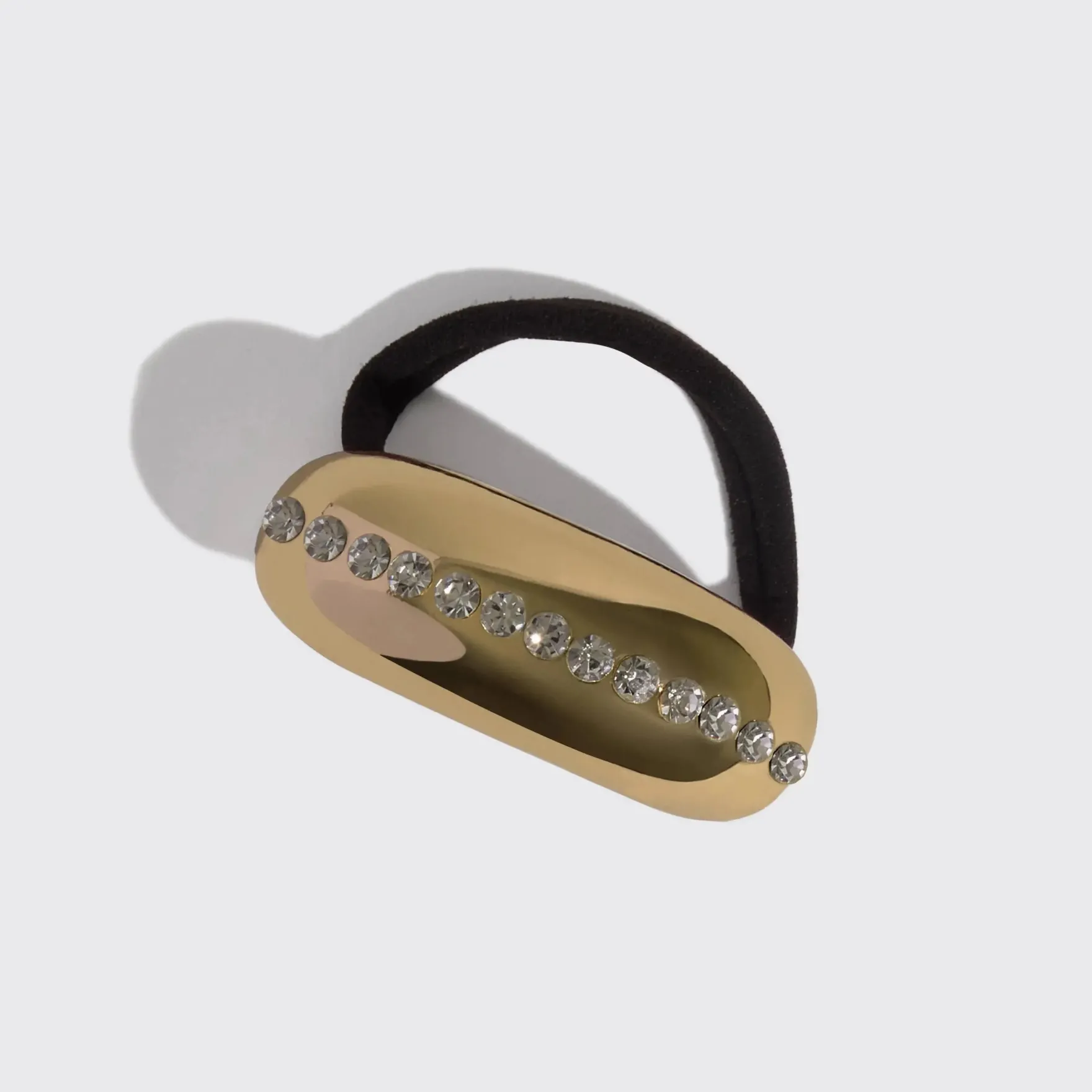 Holiday Metal Rhinestone Cloud Cuff