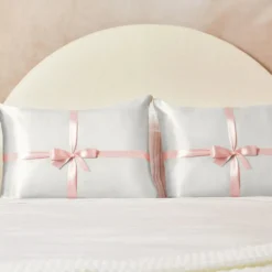 Holiday Standard Pillowcase 2 Piece Set Ivory