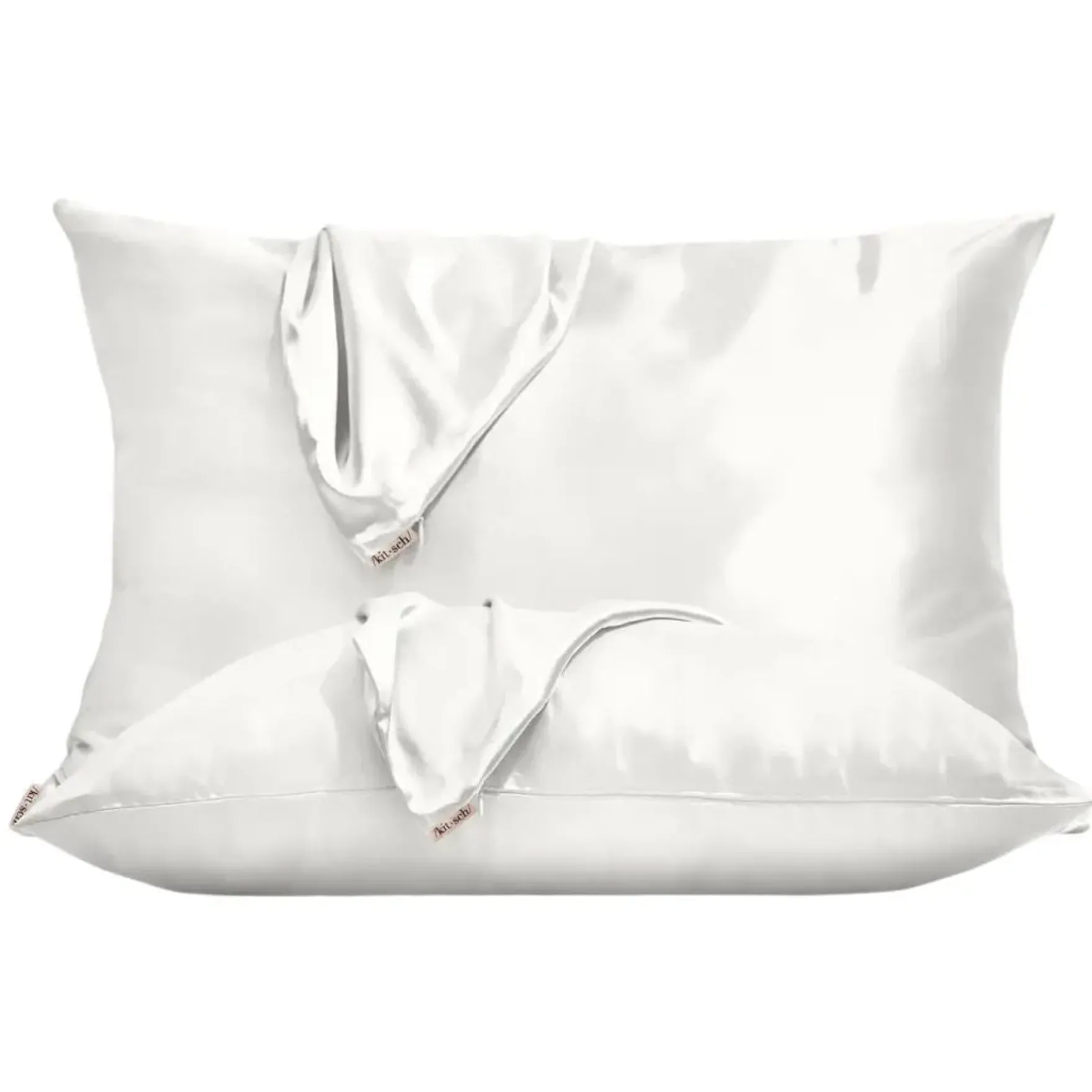 Holiday Standard Pillowcase 2 Piece Set Ivory