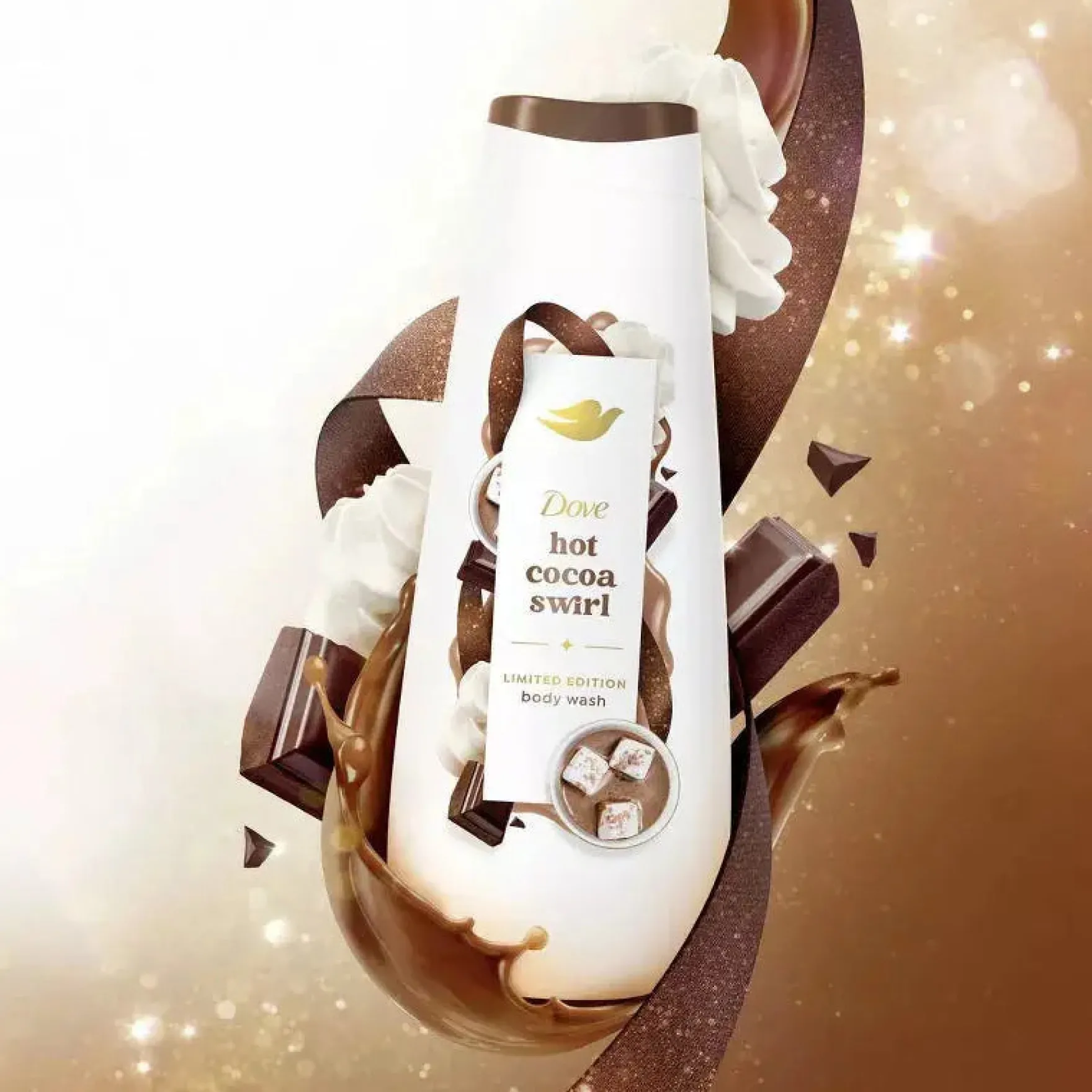 Holiday Treat Body Wash Hot Cocoa Swirl
