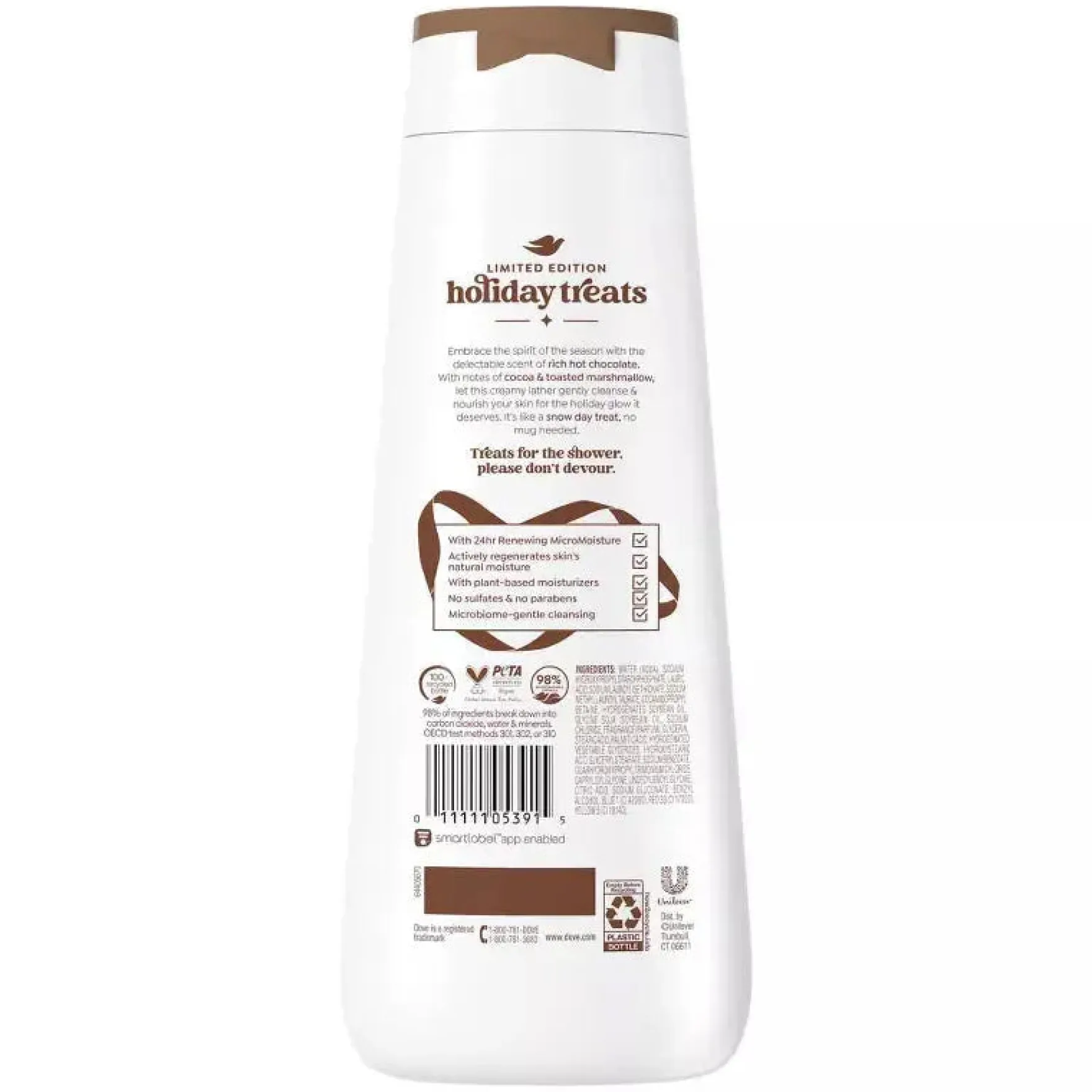 Holiday Treat Body Wash Hot Cocoa Swirl