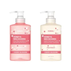 Honey & Macadamia Nature Shampoo & Treatment Cherry Blossom