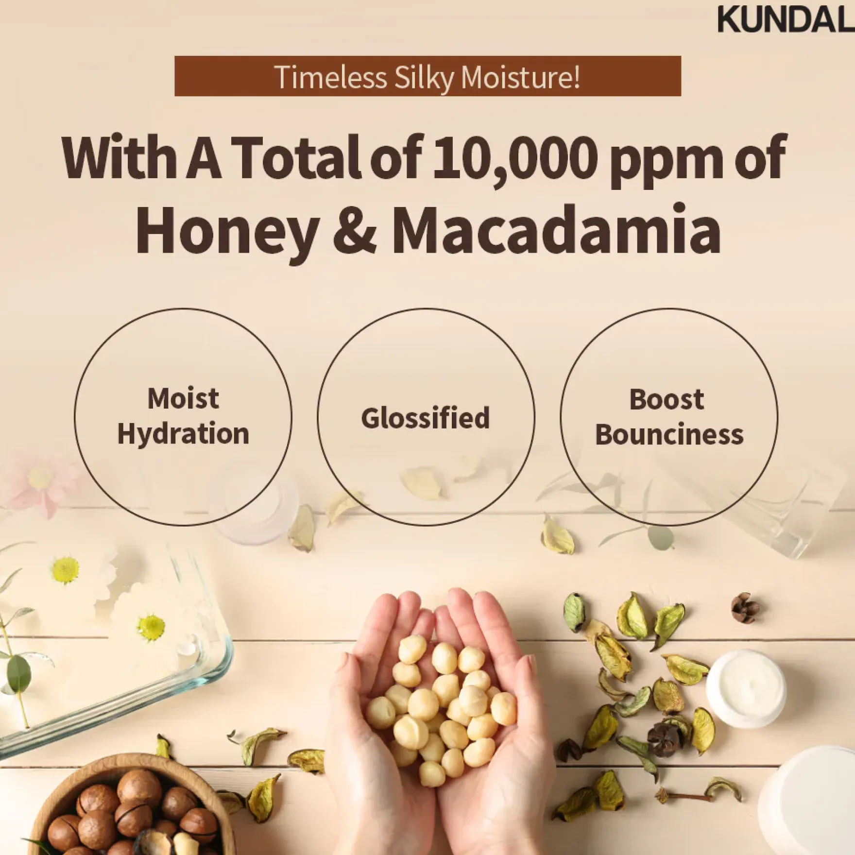 Honey & Macadamia Nature Shampoo Amber Vanilla