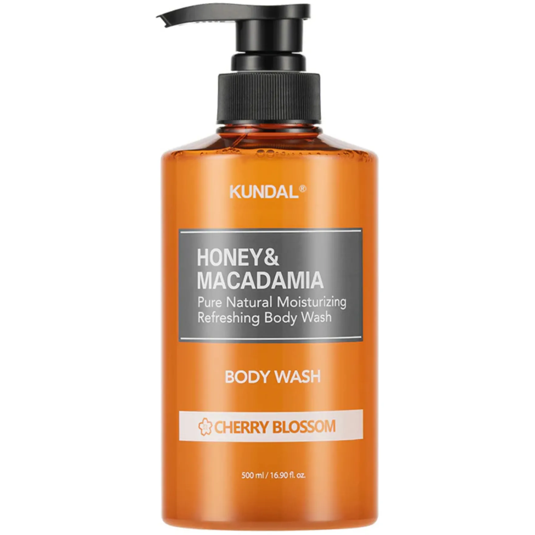 Honey & Macadamia Pure Body Wash Cherry Blossom