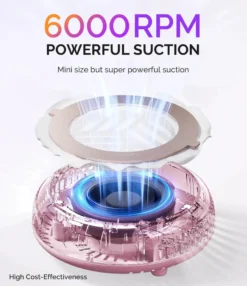 HProA Nail Dust Collector Pink