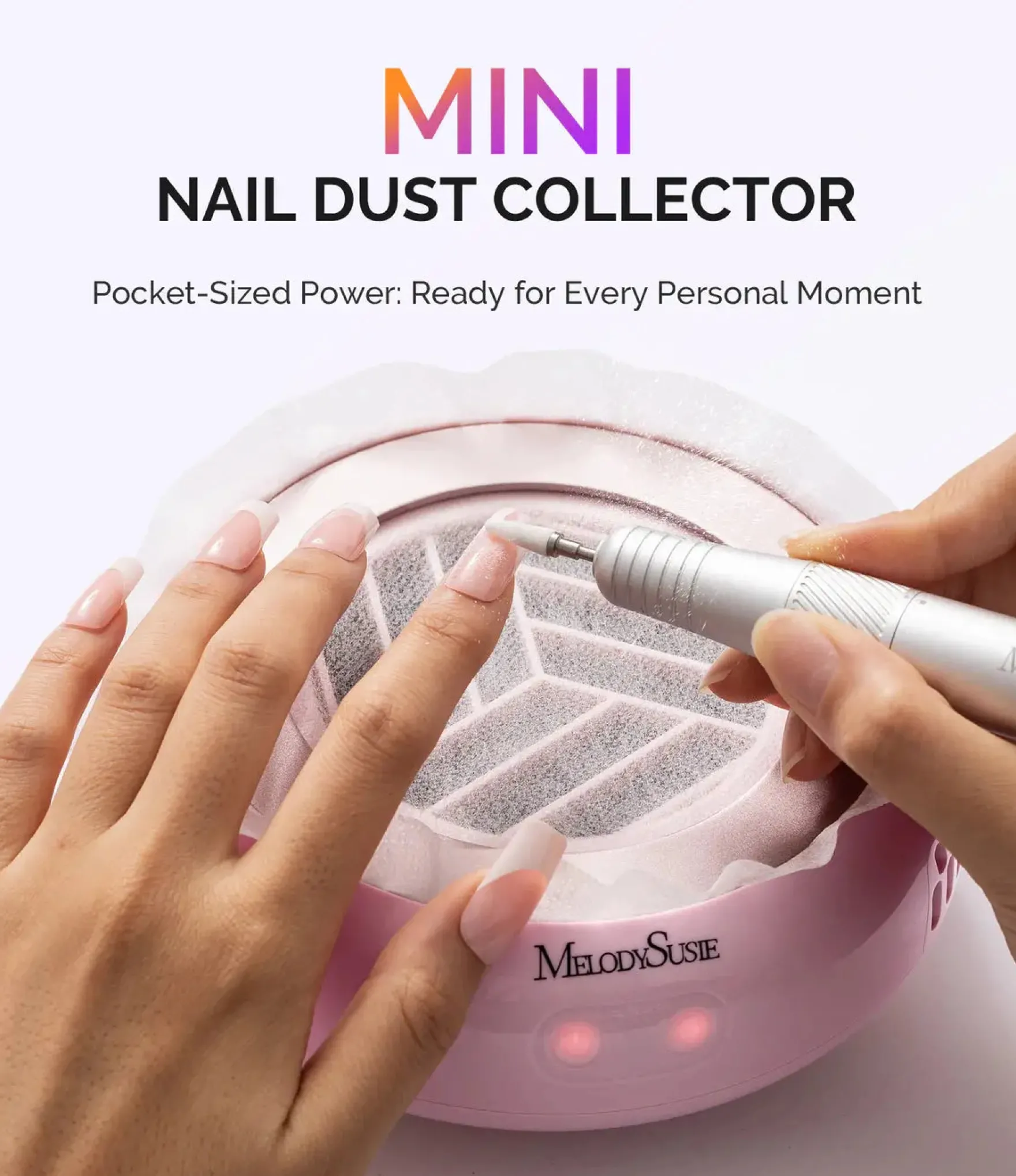 HProA Nail Dust Collector Pink