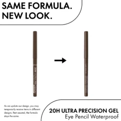 20H Ultra Precision Gel Eye Pencil Waterproof 120 Icy Silver