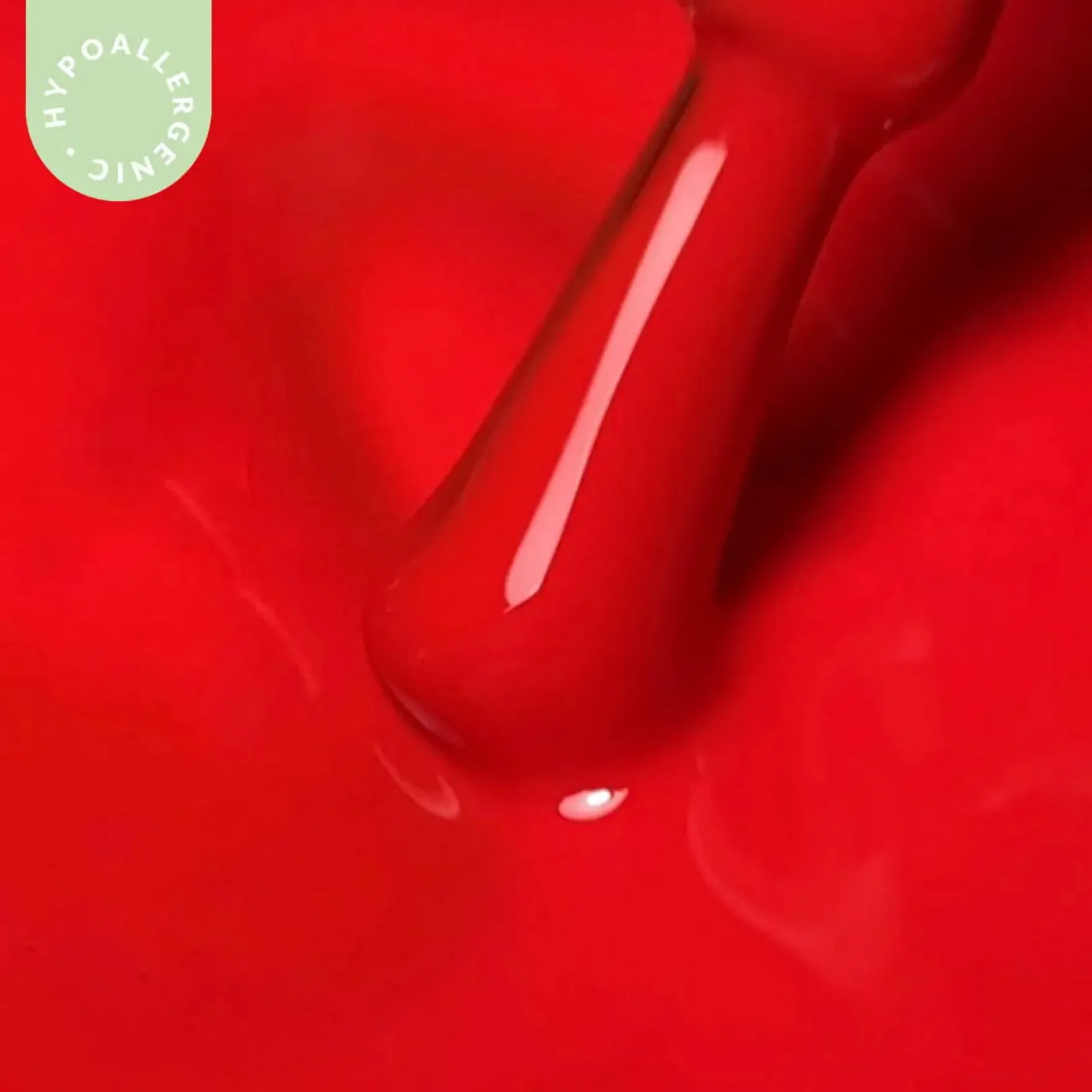 Hypoallergenic Hybrid UV/LED Gel Polish Traffic Red 178