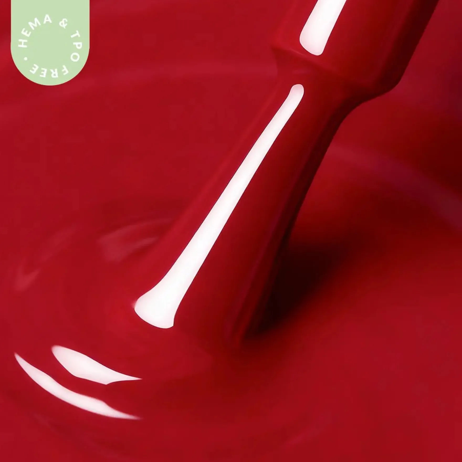 Hypoallergenic Hybrid UV/LED Gel Polish Scarlet Flame 214