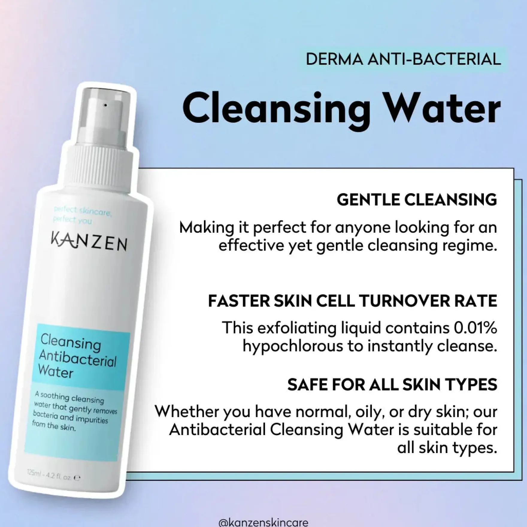 Hypochlorous Cleansing Spray