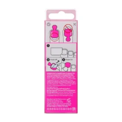 Impress Toenails Tickle Me Pink